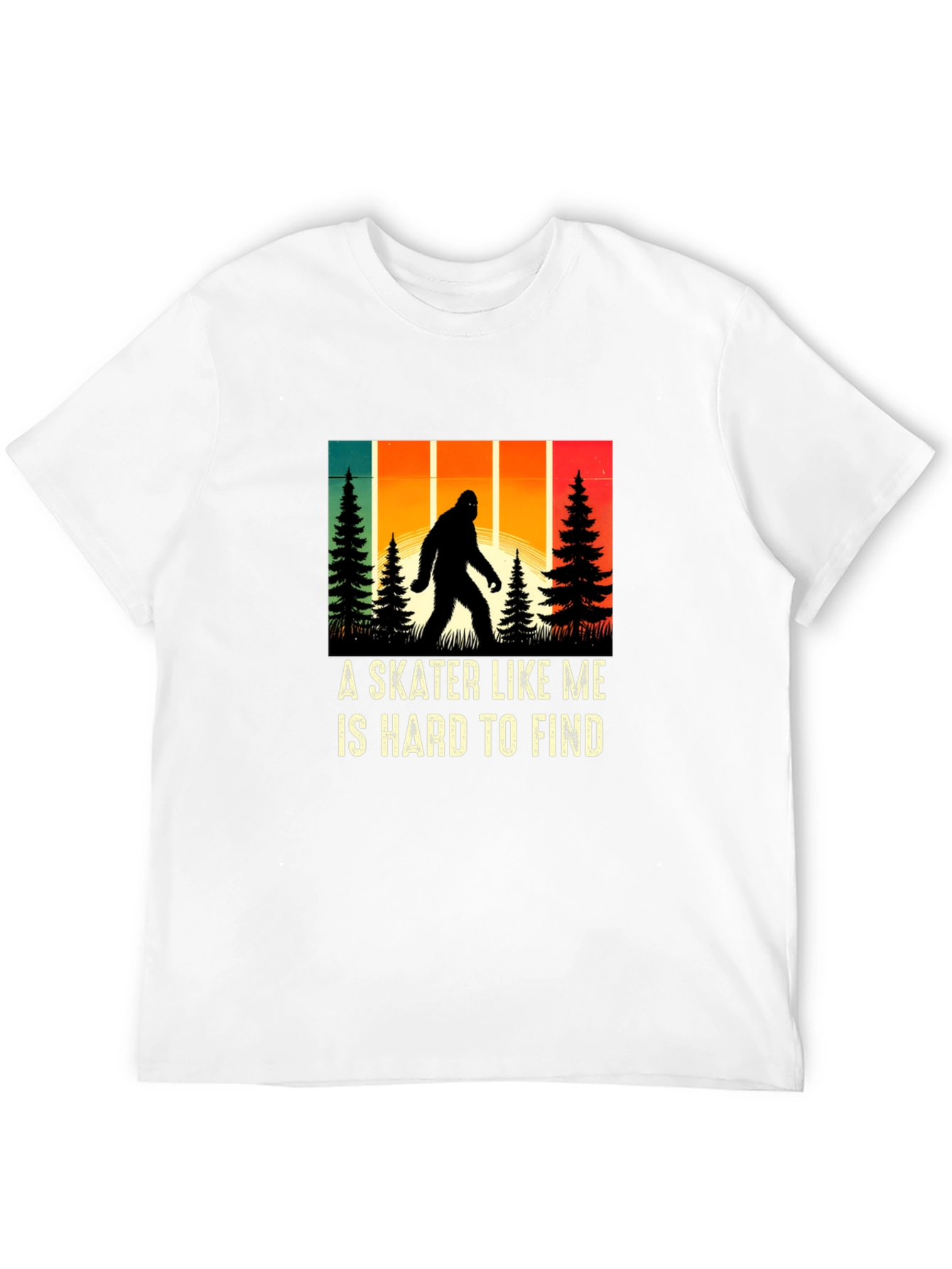 Bigfoot Skater Graphic Tee - Hard to Find