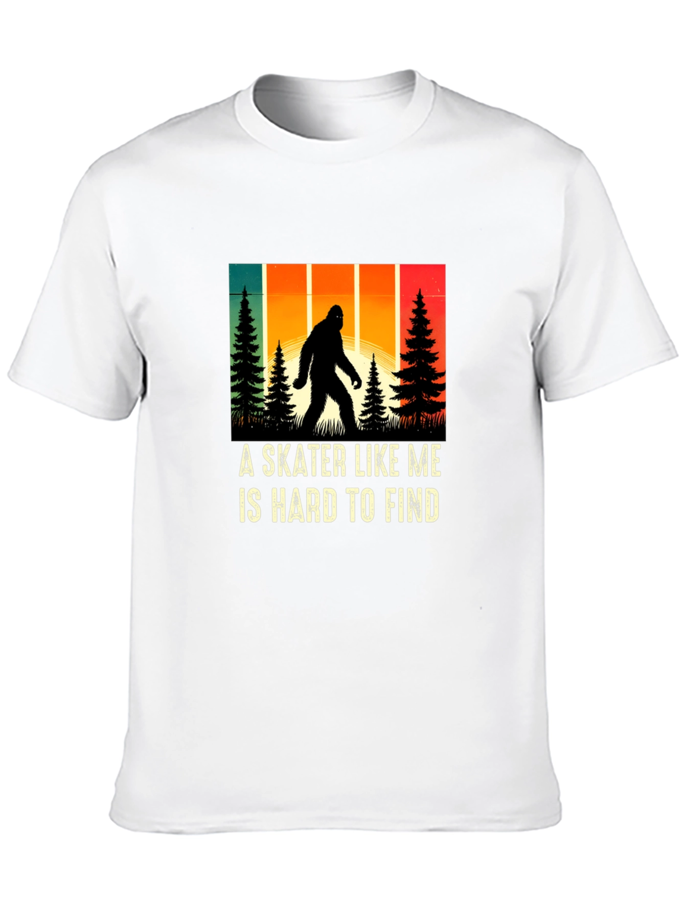 Bigfoot Skater Graphic Tee - Hard to Find