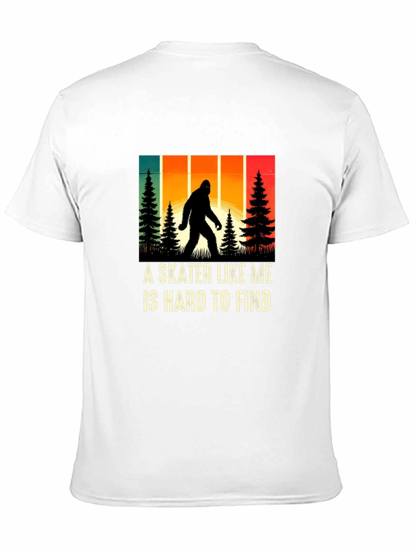 Bigfoot Skater Graphic Tee - Hard to Find