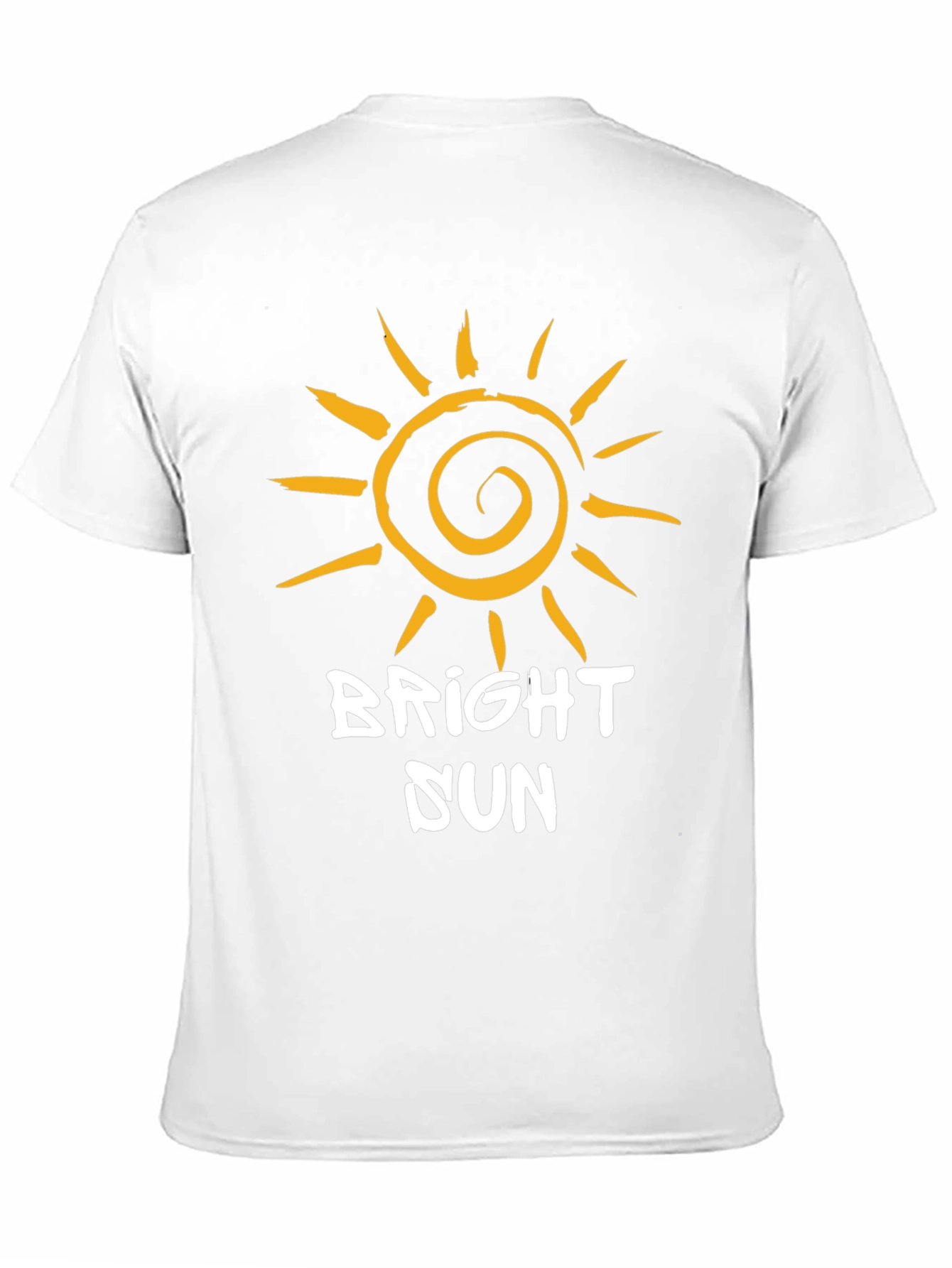 Bright Sun Graphic T-Shirt - Black Cotton Tee