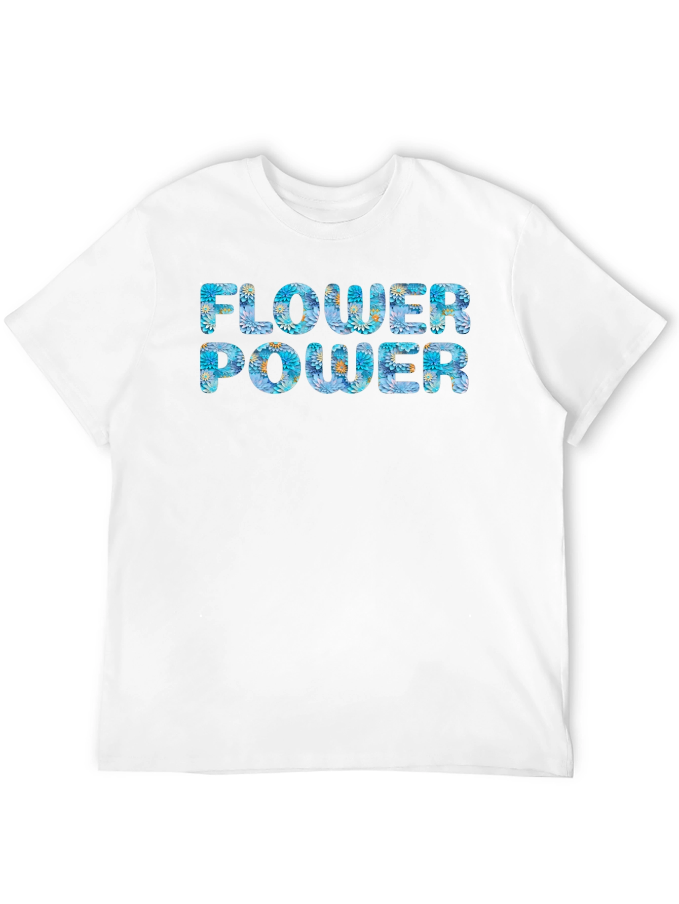 Flower Power Graphic Tee - Relaxed Fit