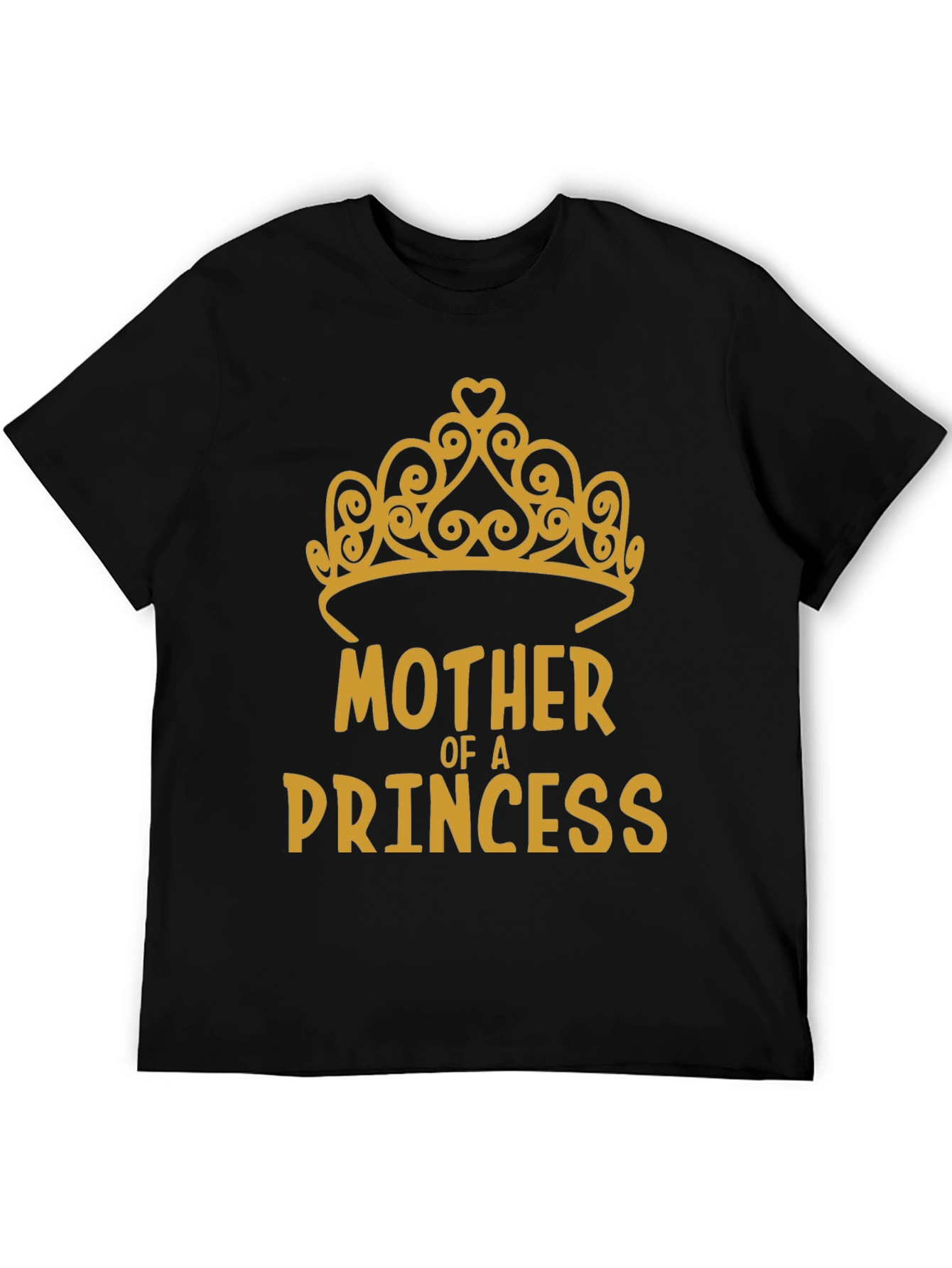 Mother of a Princess Tee - Gold Design