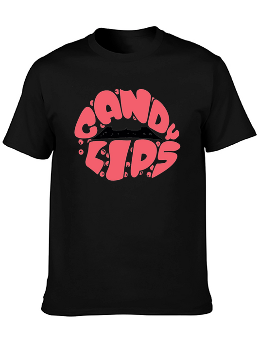 Candy Lips Graphic Tee - Sweet Style