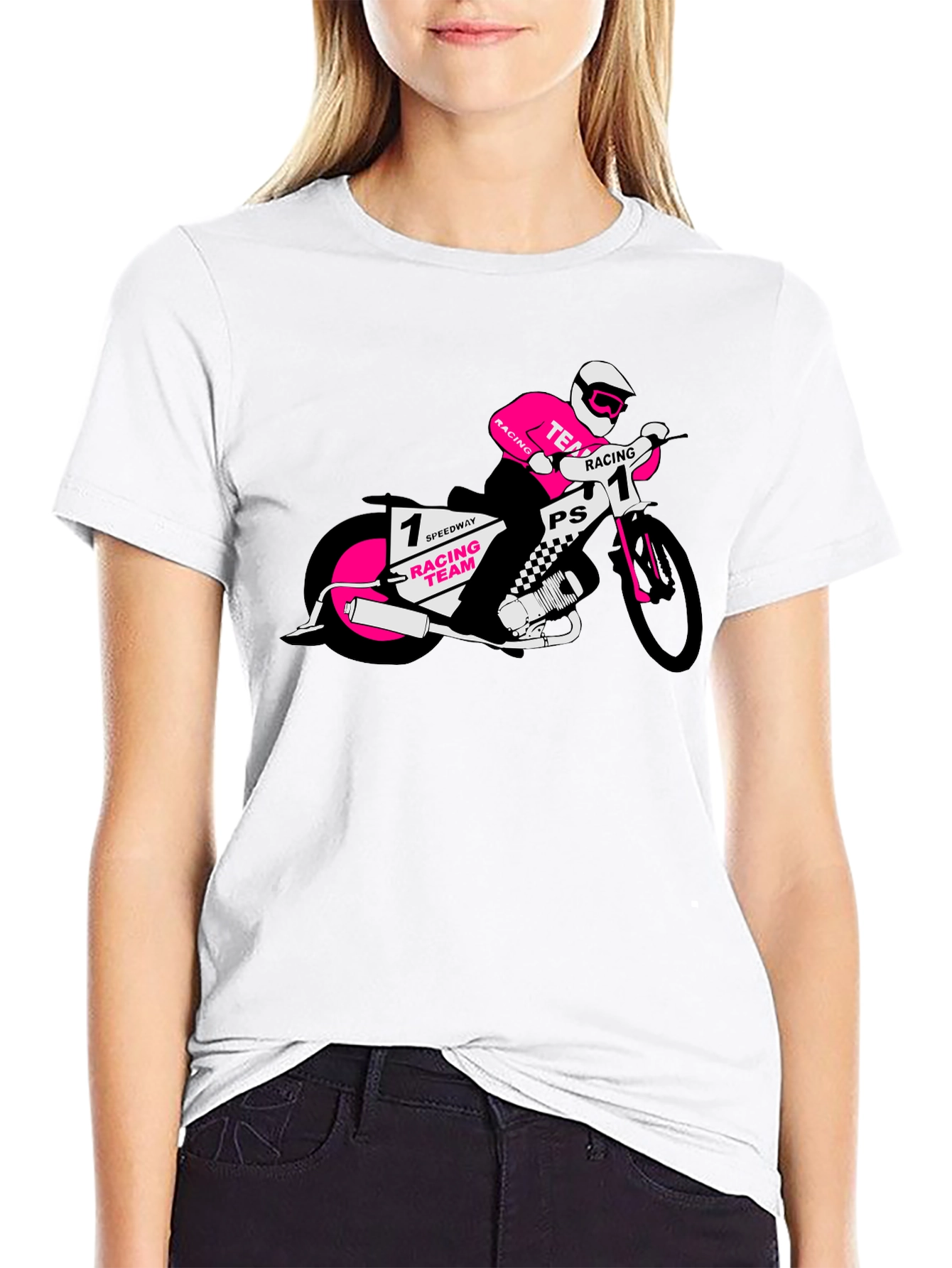Speedway Racing Team T-Shirt - Black
