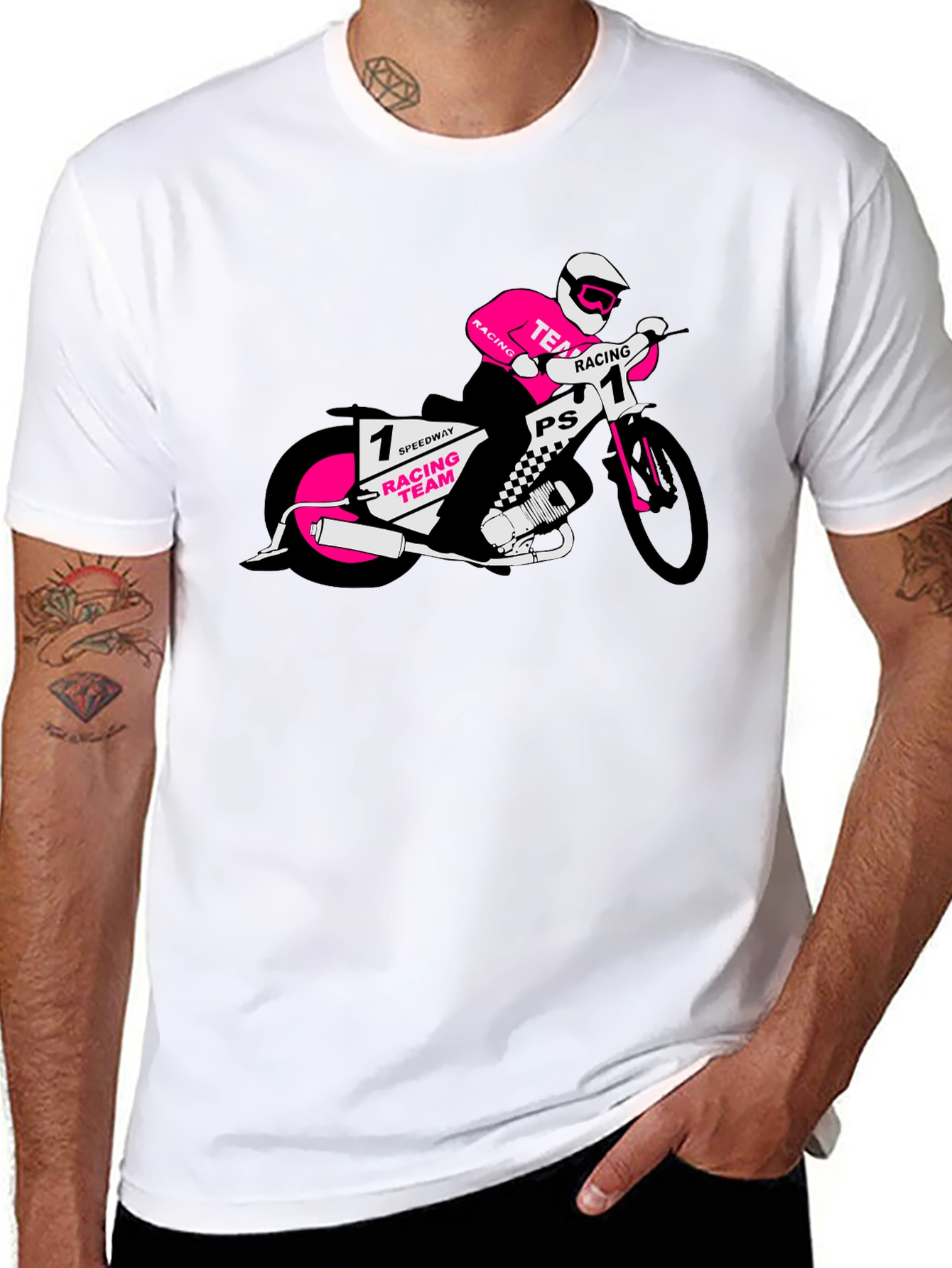 Speedway Racing Team T-Shirt - Black