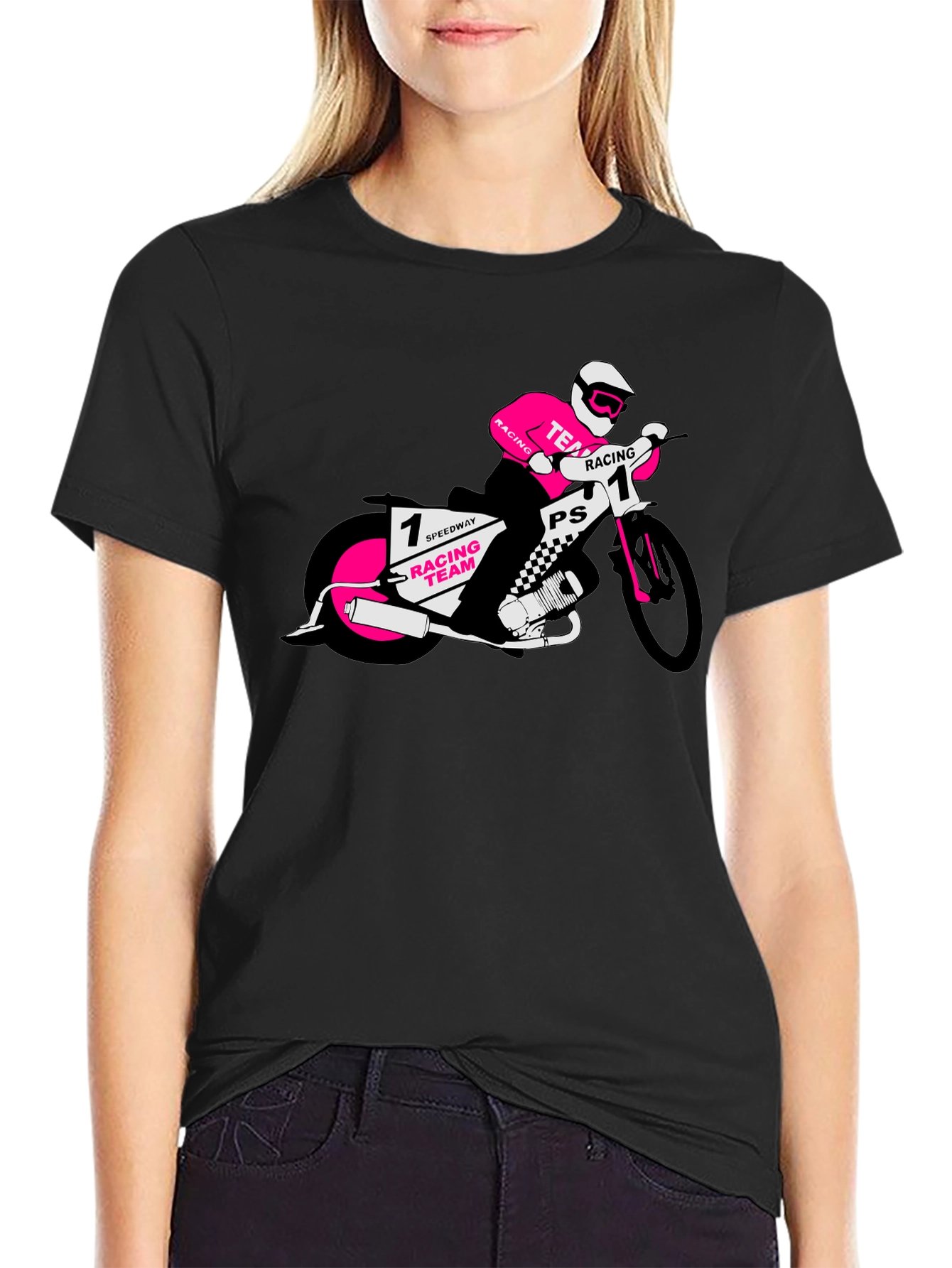 Speedway Racing Team T-Shirt - Black