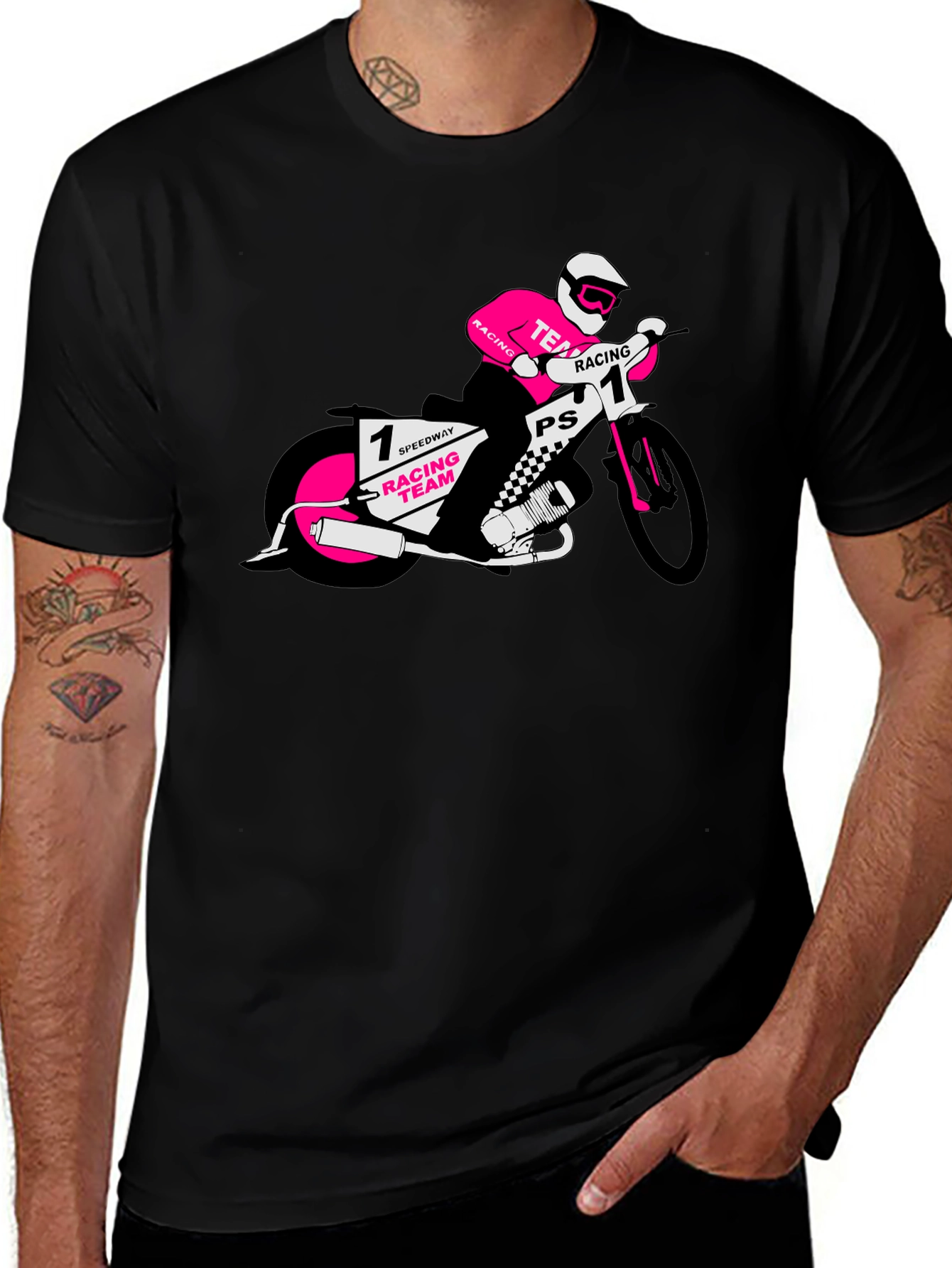 Speedway Racing Team T-Shirt - Black