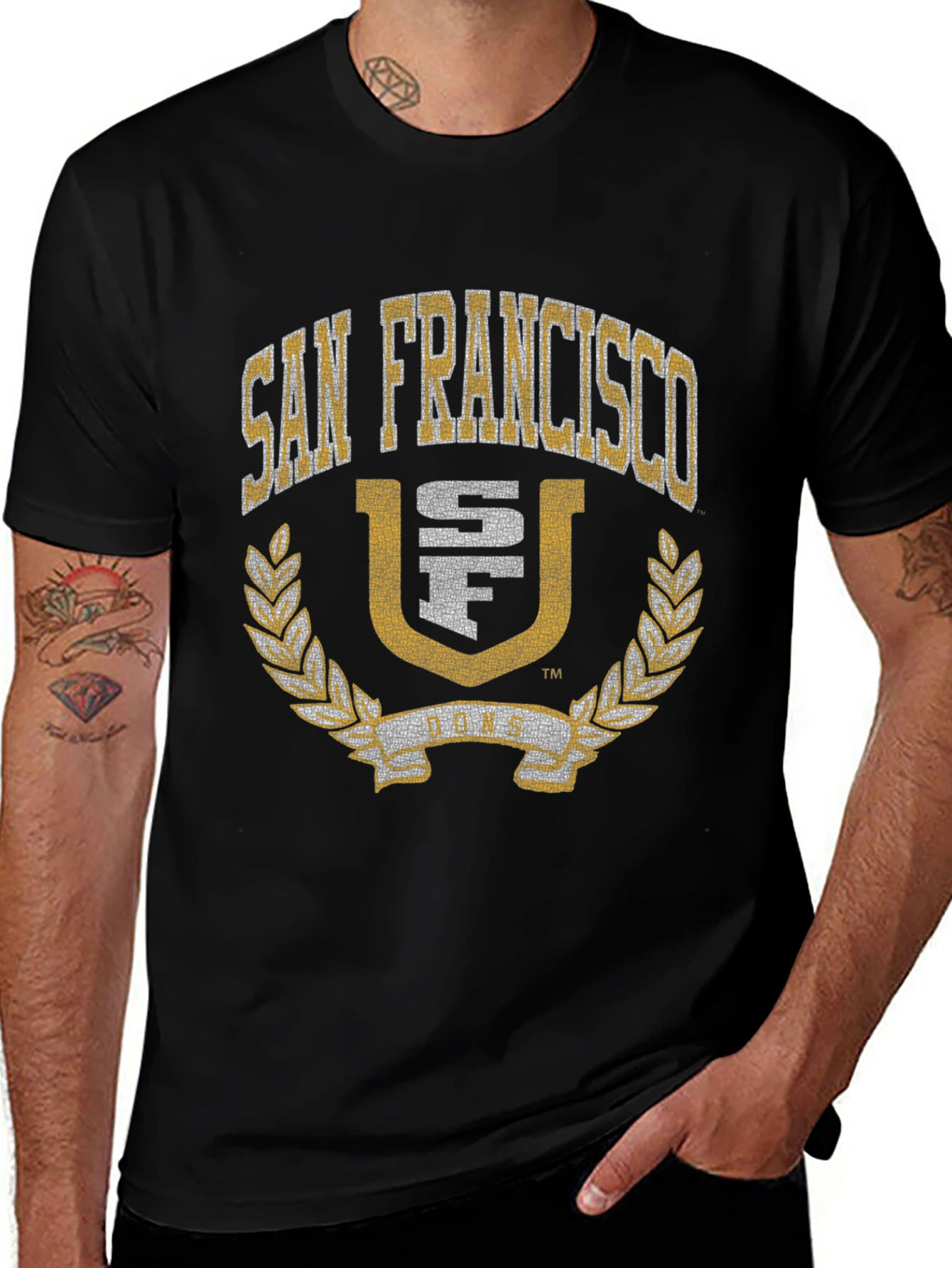 San Francisco University T-Shirt - Collegiate Style Tee