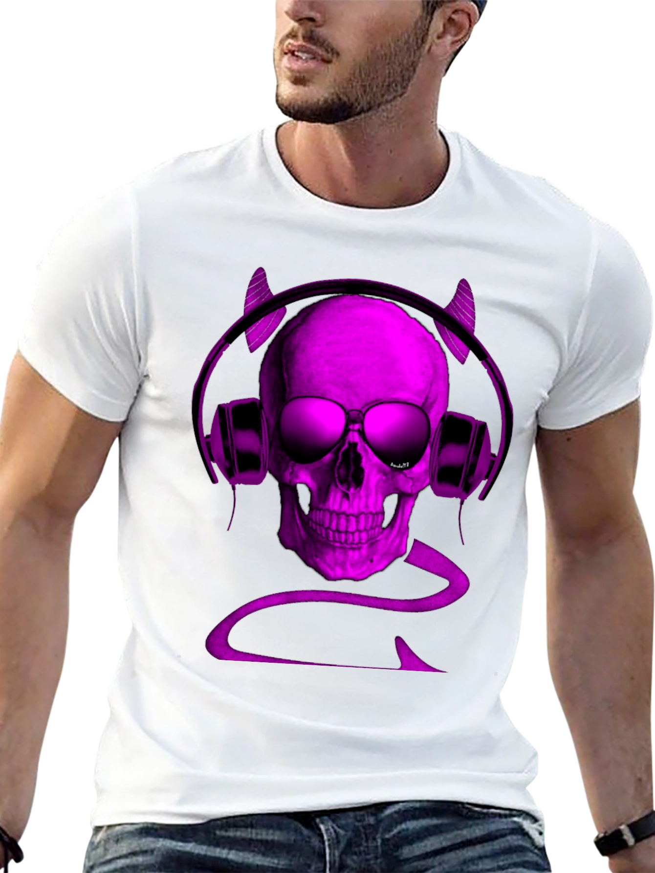 Skull Devil DJ T-Shirt