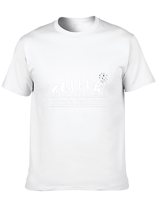 Bitcoin Evolution Graphic T-Shirt - Crypto Humor
