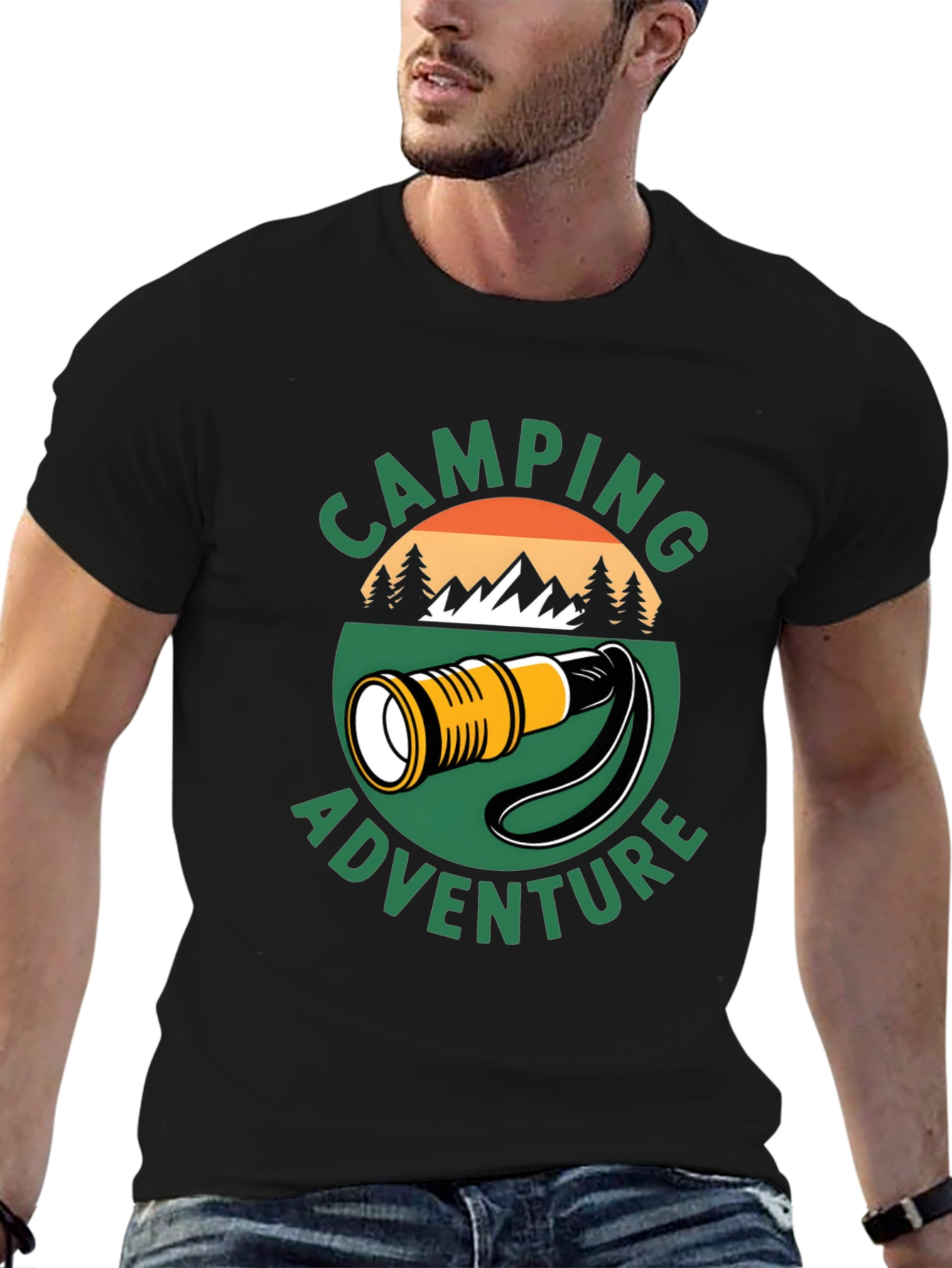 Camping Adventure Graphic Tee