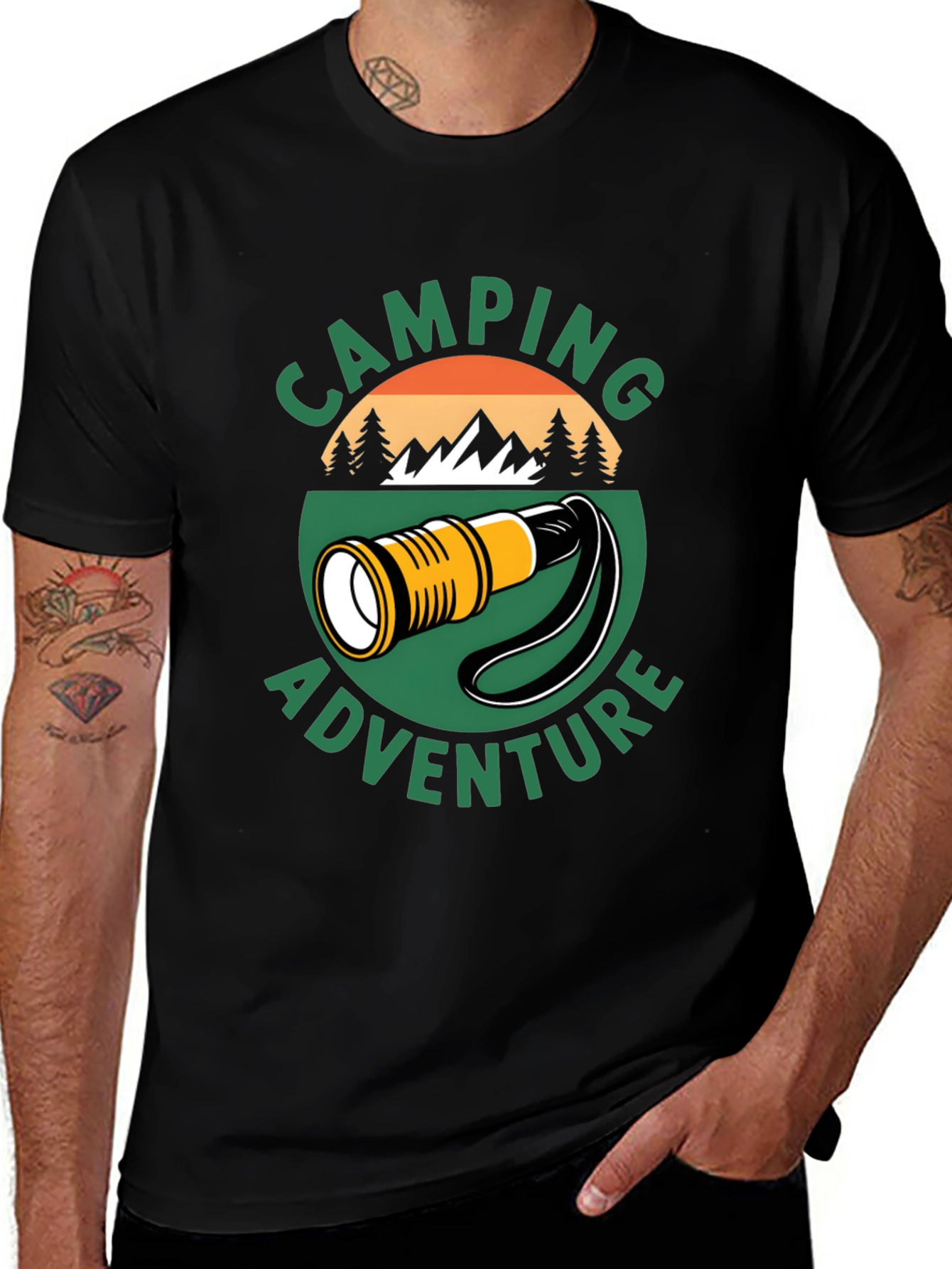 Camping Adventure Graphic Tee