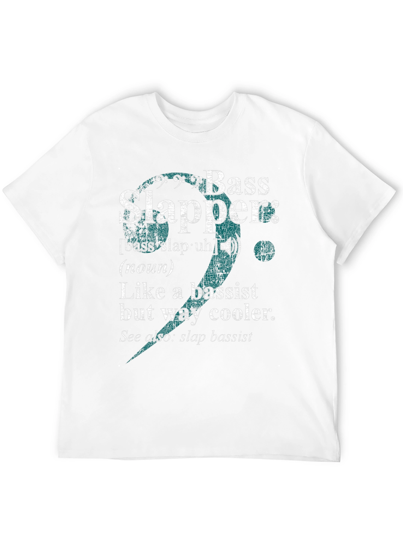 Bass Slapper T-Shirt - Musician Humor Tee