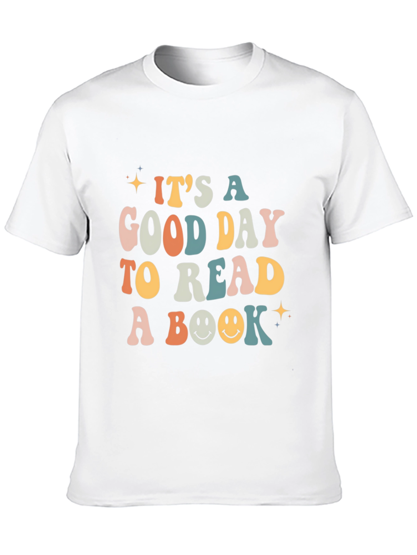 Retro Book Lover T-Shirt - Good Day to Read