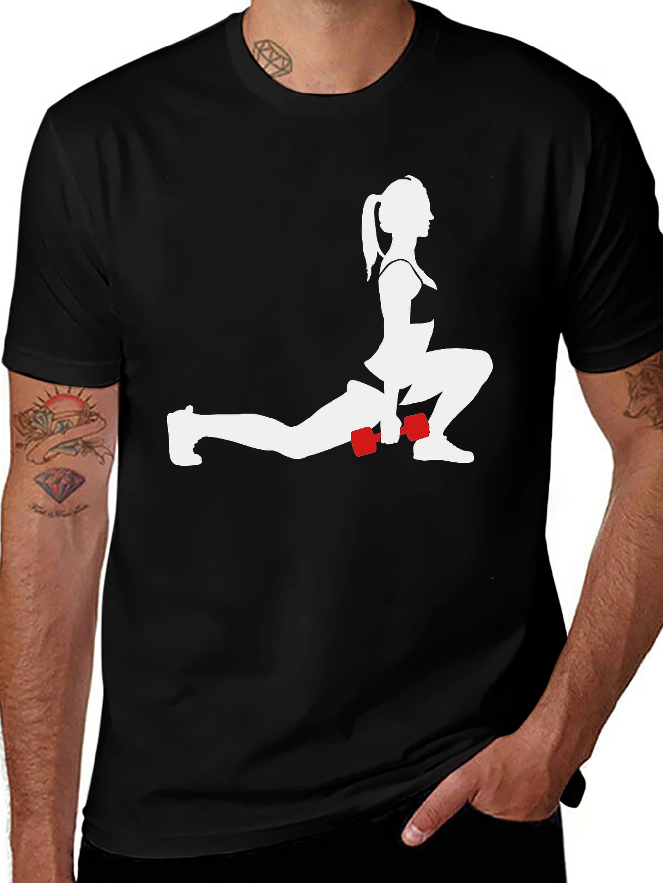 Fitness Woman Workout T-Shirt