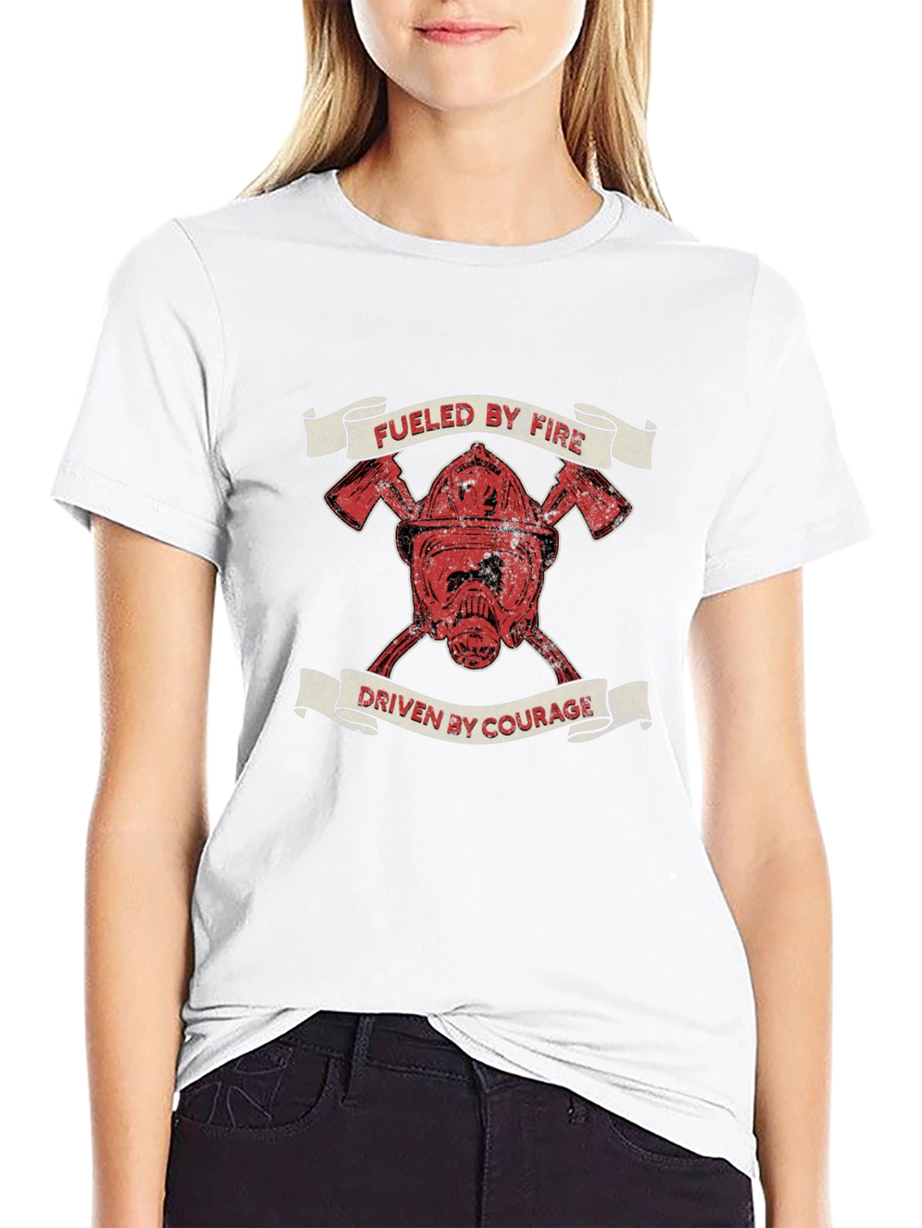 Fueled By Fire Courage T-Shirt