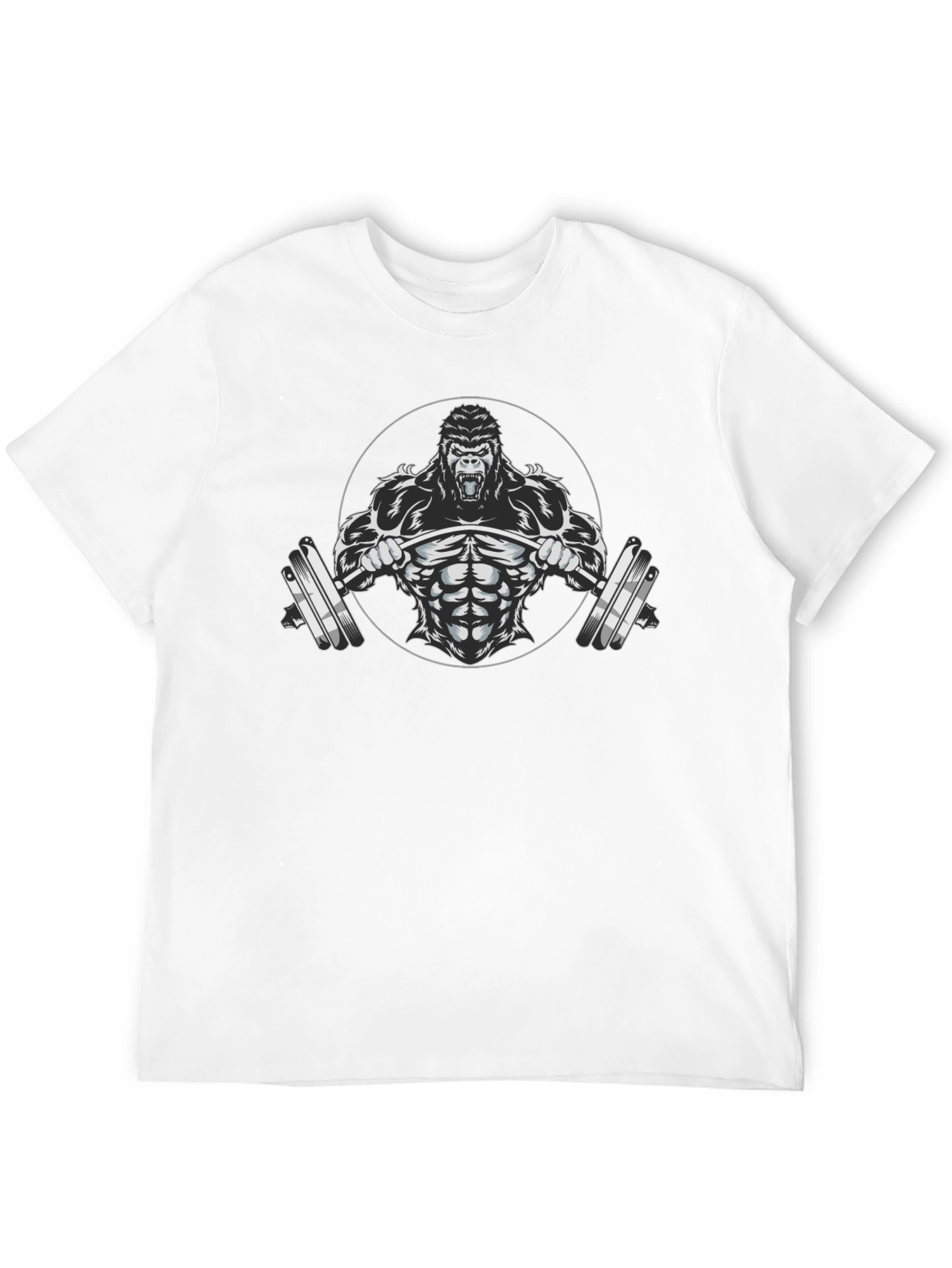 Gorilla Gym Black T-Shirt
