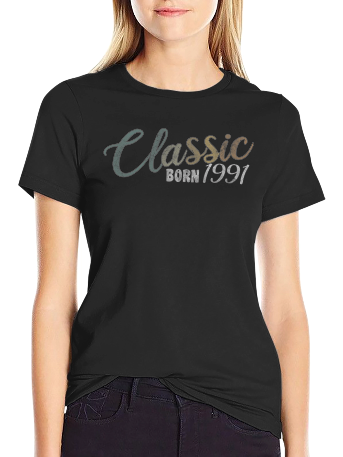 Classic Born in 1991 Graphic Tee