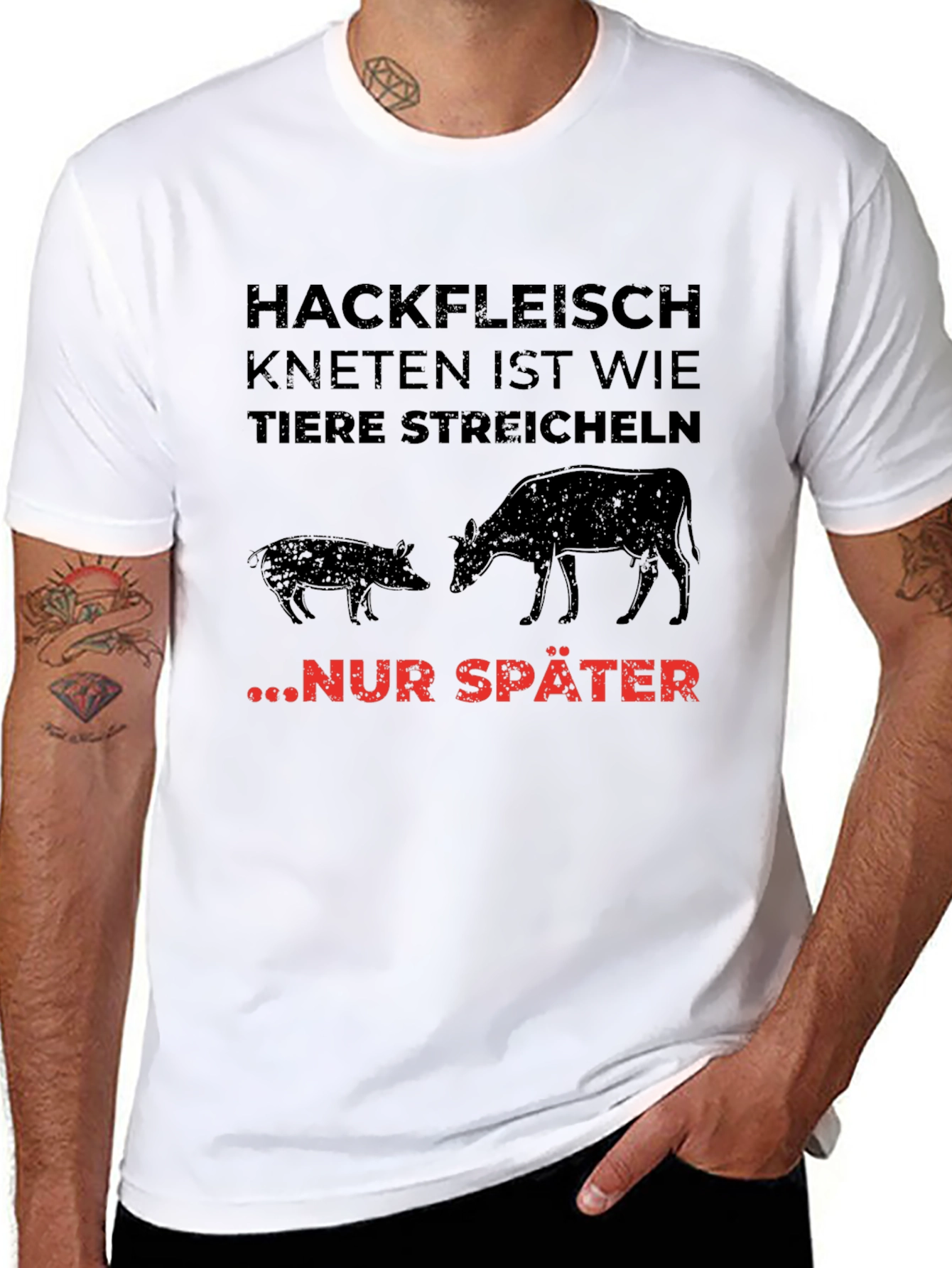 Humorous Hackfleisch T-Shirt