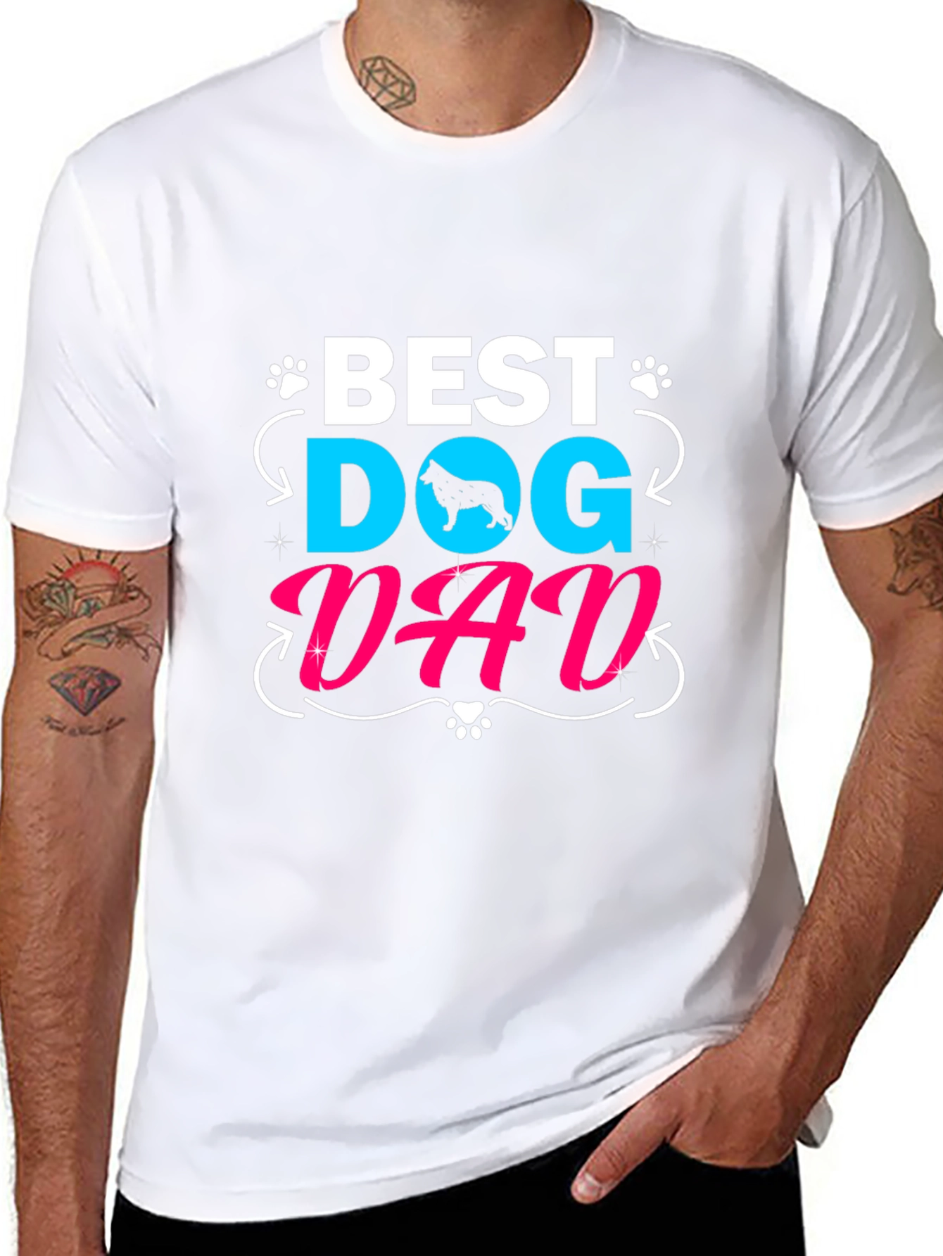 Best Dog Dad T-Shirt