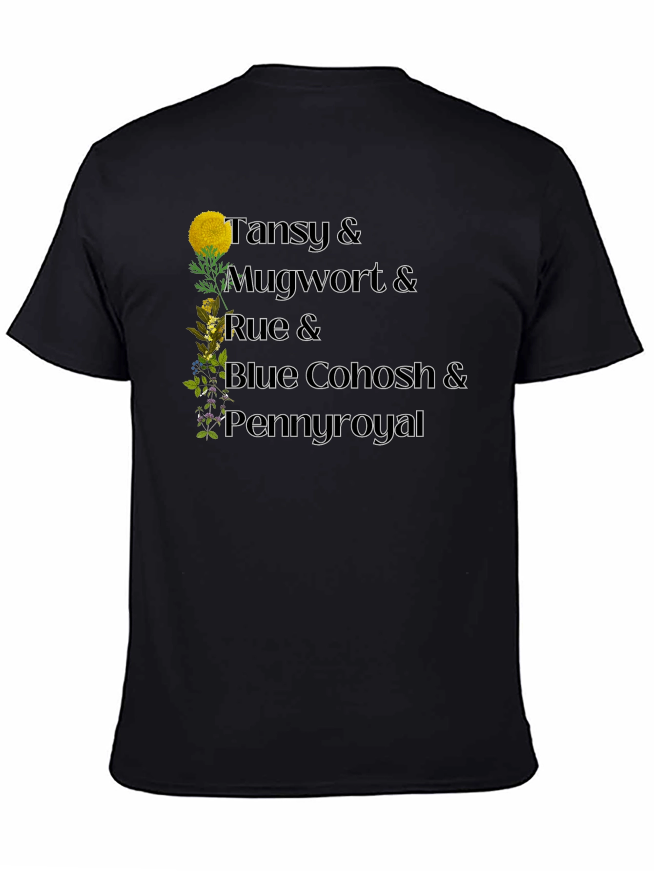Tansy & Mugwort Plant Lover T-Shirt