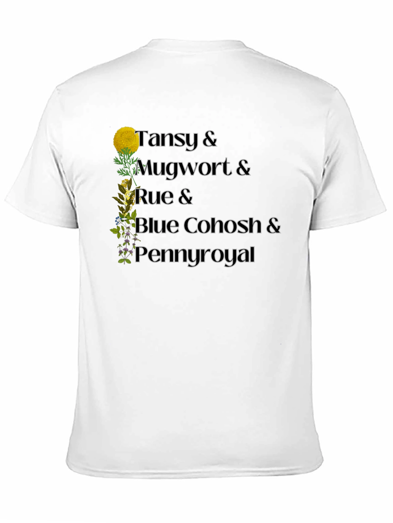 Tansy & Mugwort Plant Lover T-Shirt