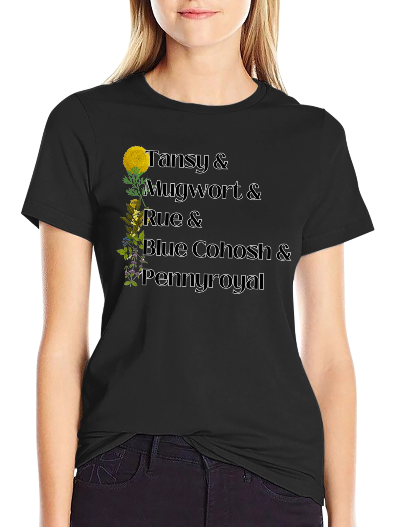 Tansy & Mugwort Plant Lover T-Shirt