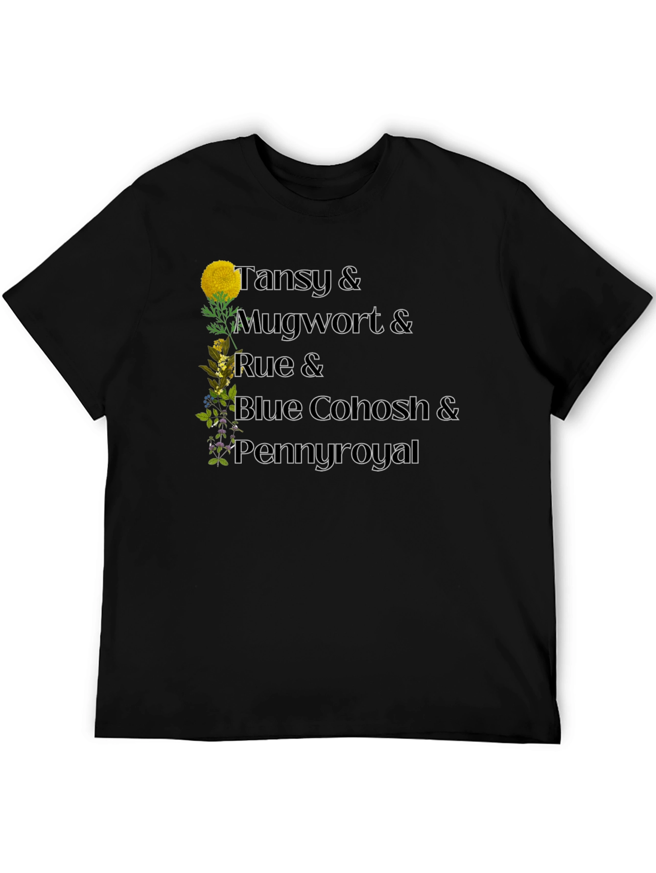 Tansy & Mugwort Plant Lover T-Shirt