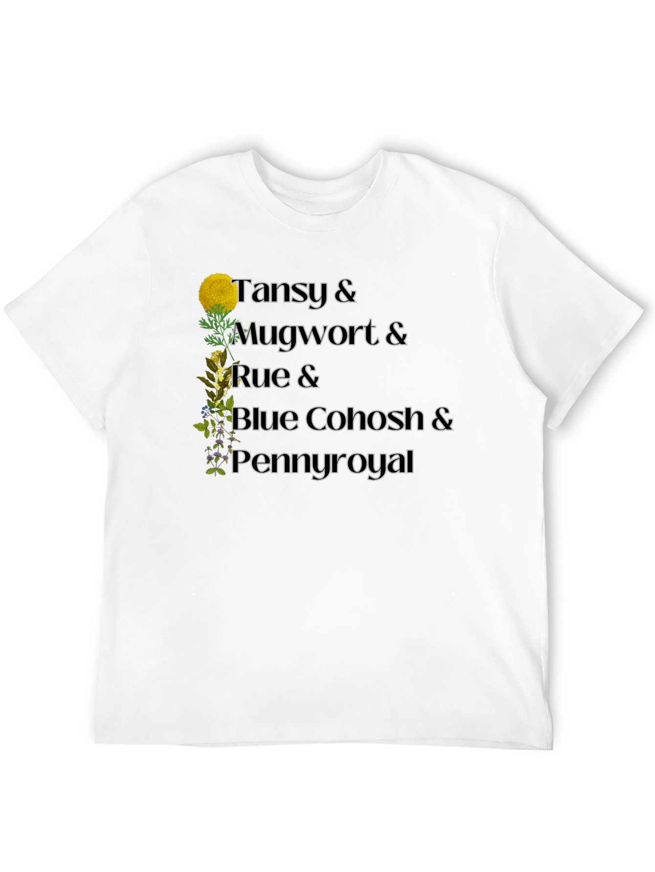 Tansy & Mugwort Plant Lover T-Shirt