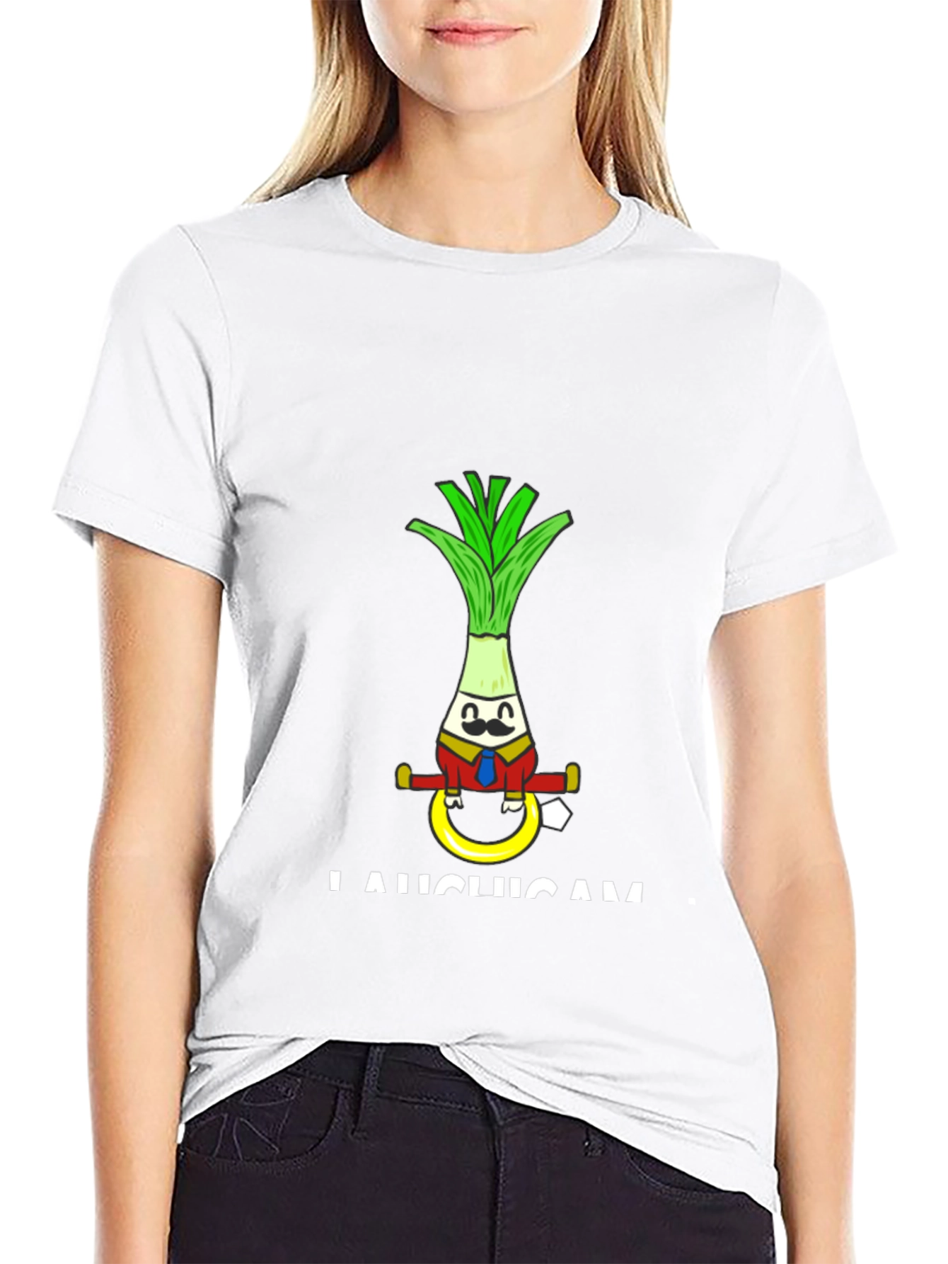 Funny Leek I Am Graphic T-Shirt