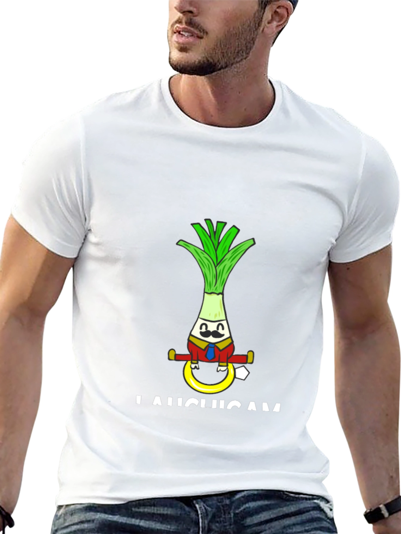 Funny Leek I Am Graphic T-Shirt