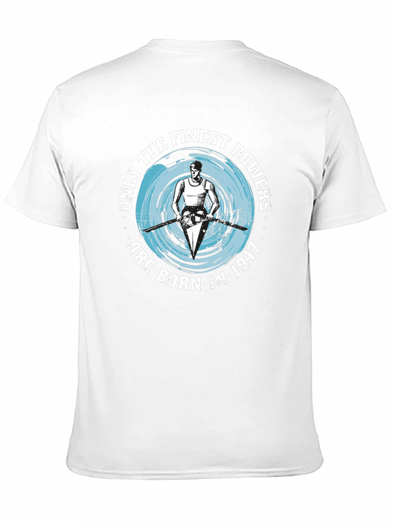Finest Rowers Born in 1947 Black T-Shirt