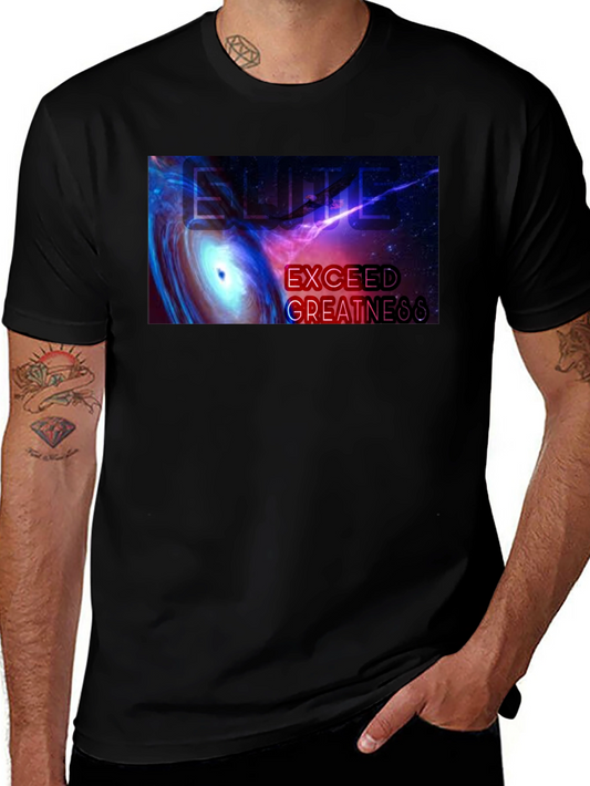 Elite Exceed Greatness Black T-Shirt