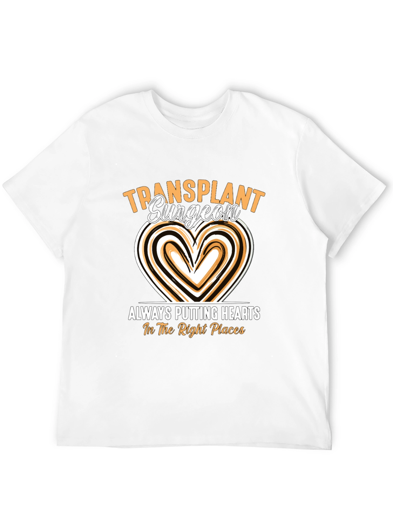 Transplant Surgeon Heart T-Shirt - Medical Professional Tee