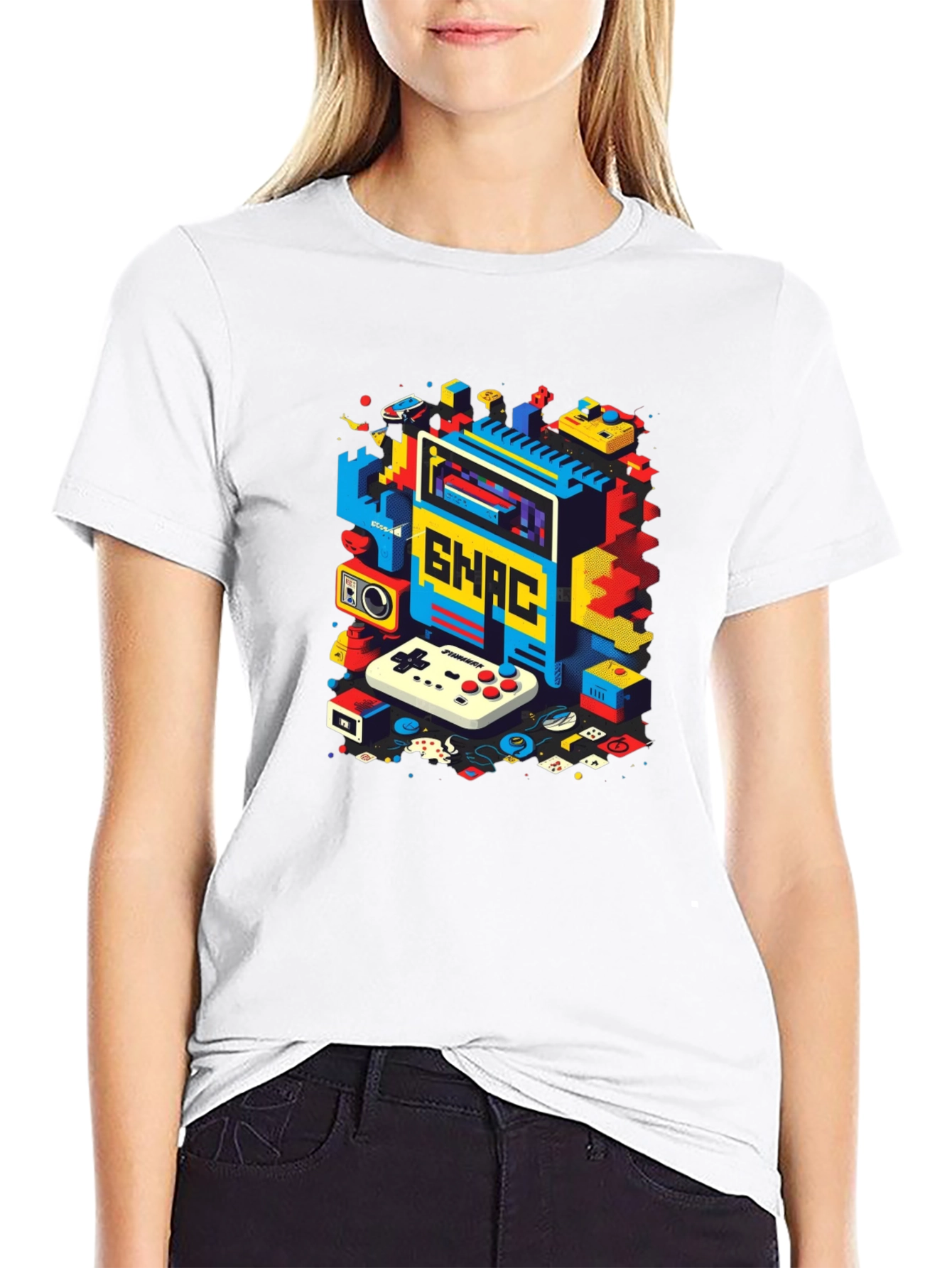 Retro Gaming T-Shirt - Classic Console Design
