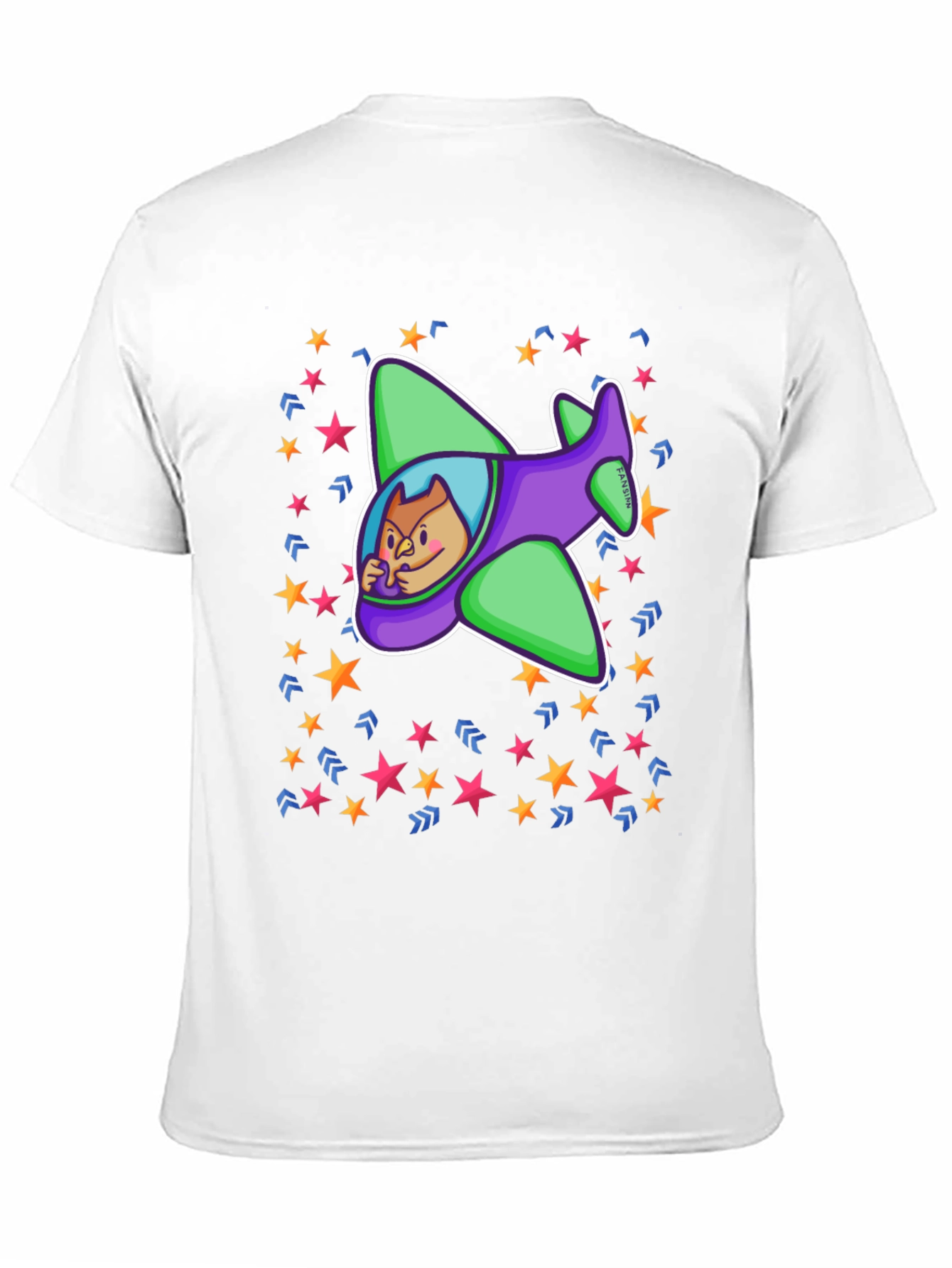 Cartoon Plane T-Shirt