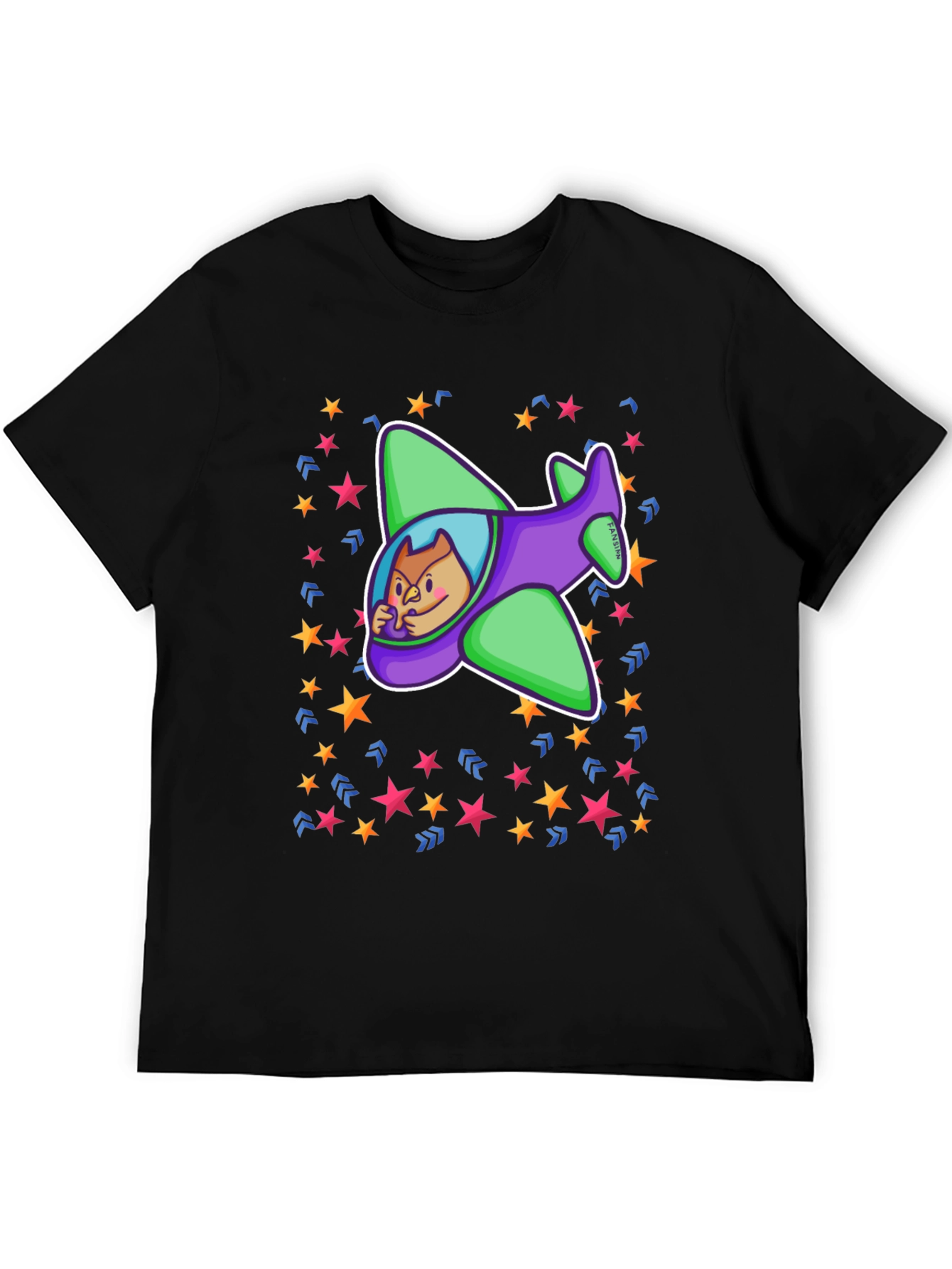 Cartoon Plane T-Shirt
