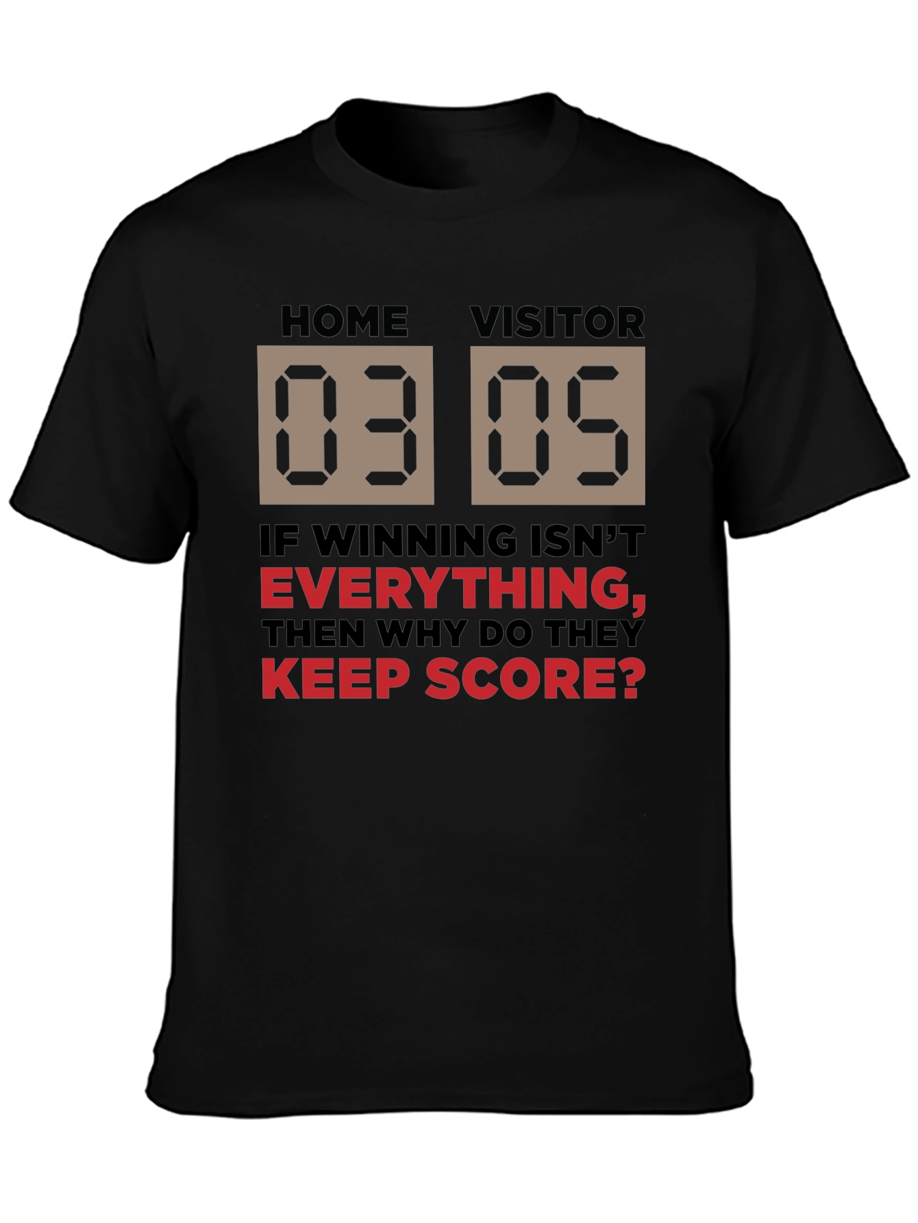 Scoreboard T-Shirt - Winning Isnt Everything?
