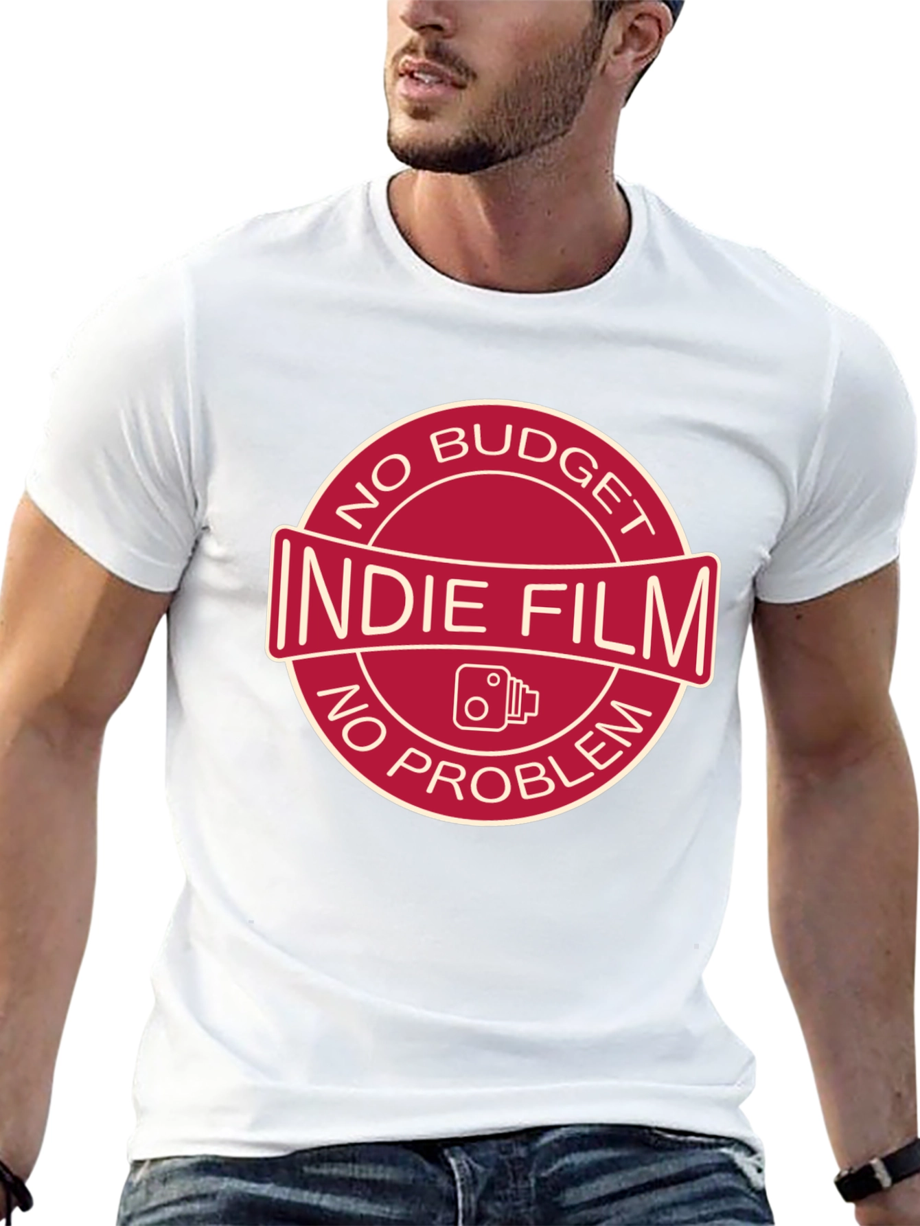 Indie Film - No Budget No Problem - T-Shirt