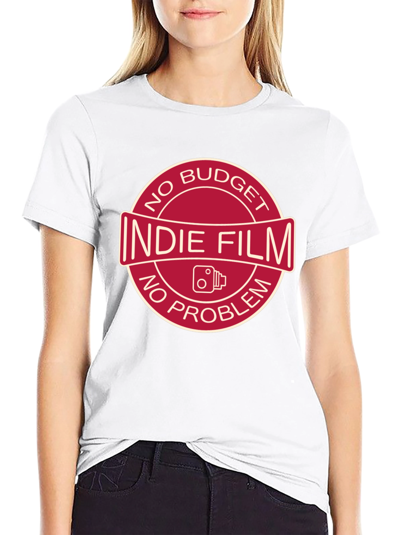 Indie Film - No Budget No Problem - T-Shirt