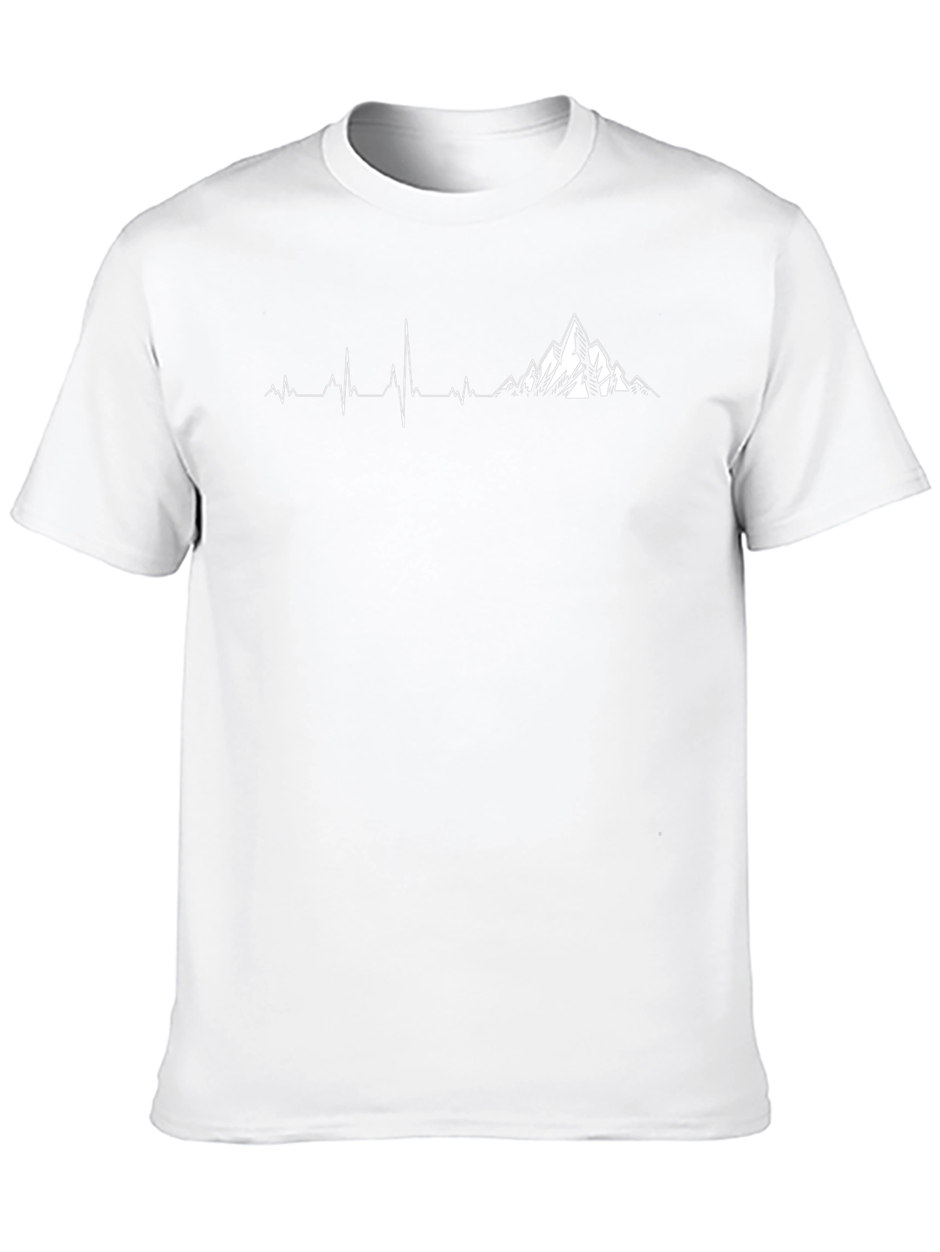 Mountain Heartbeat T-Shirt - Adventure Awaits!