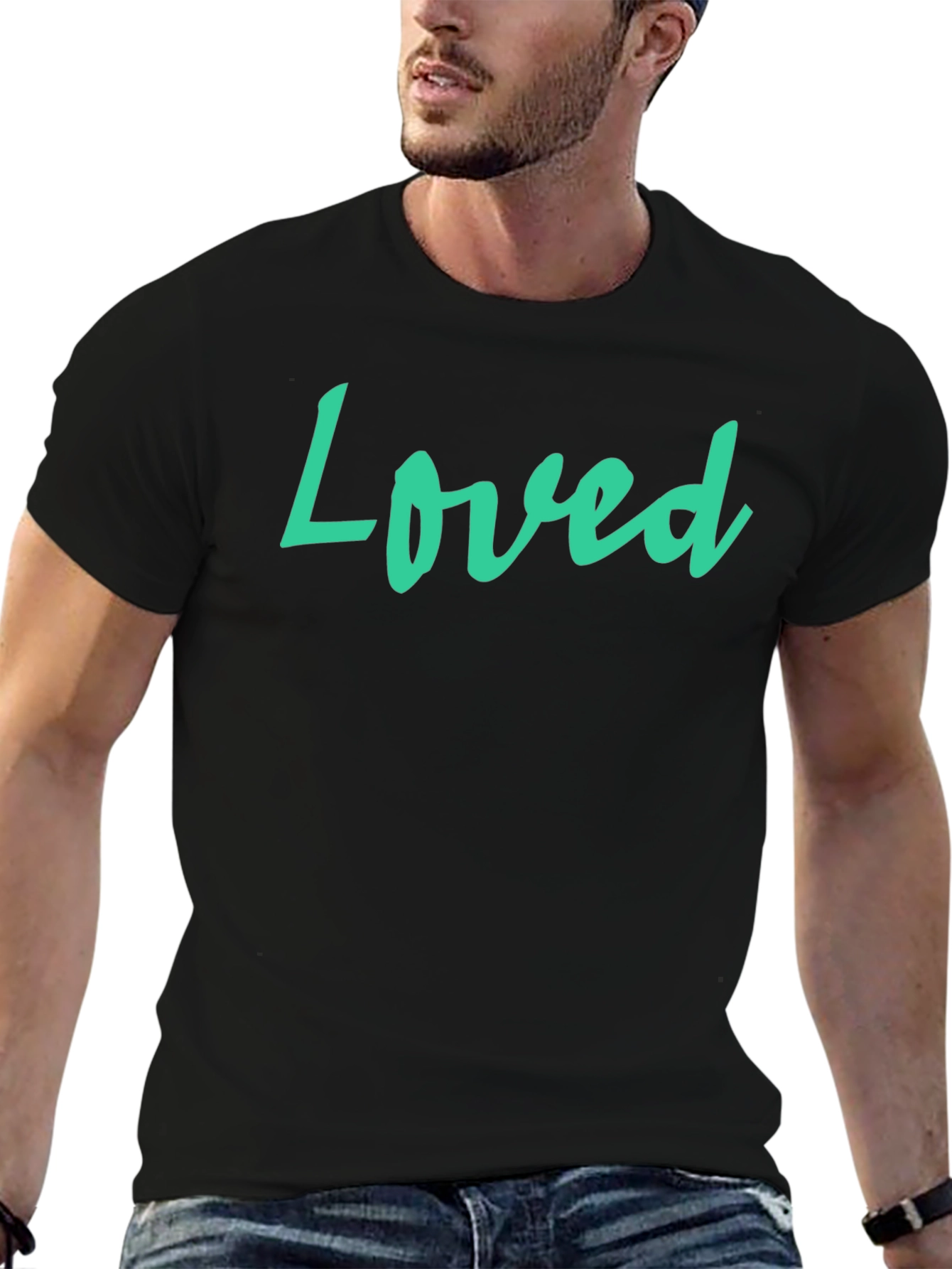 Loved Graphic T-Shirt - Black