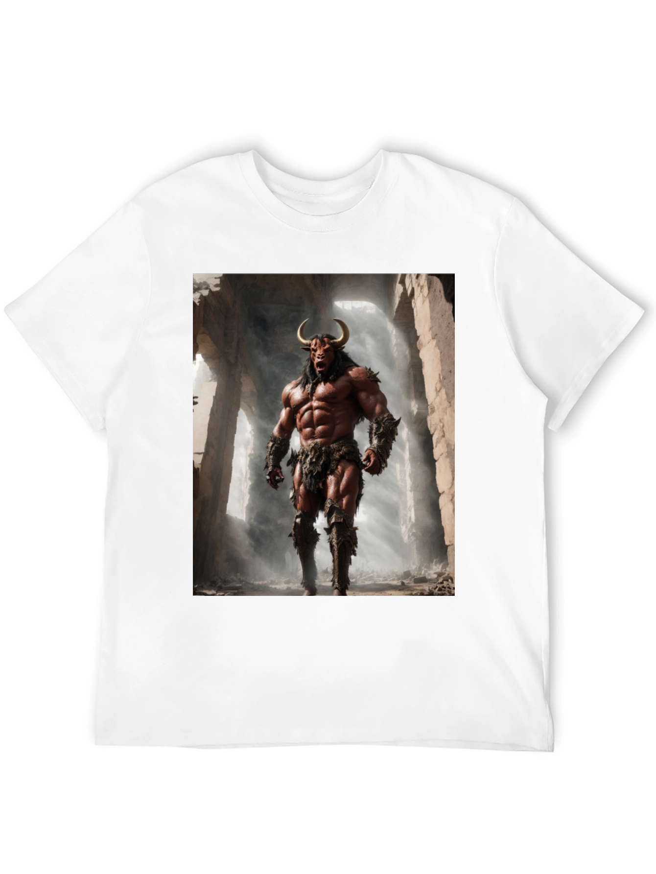 Minotaur Warrior Graphic Tee