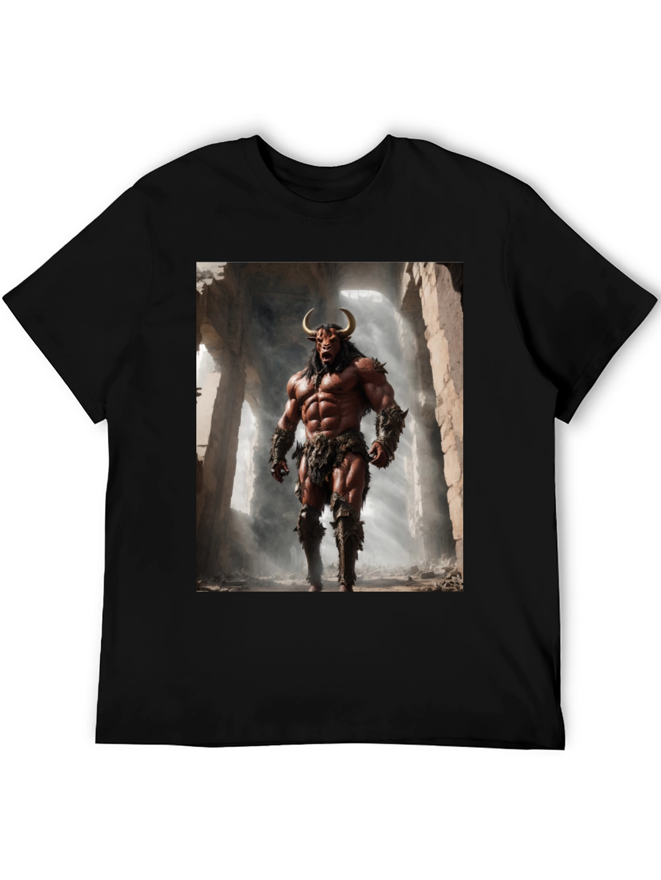 Minotaur Warrior Graphic Tee