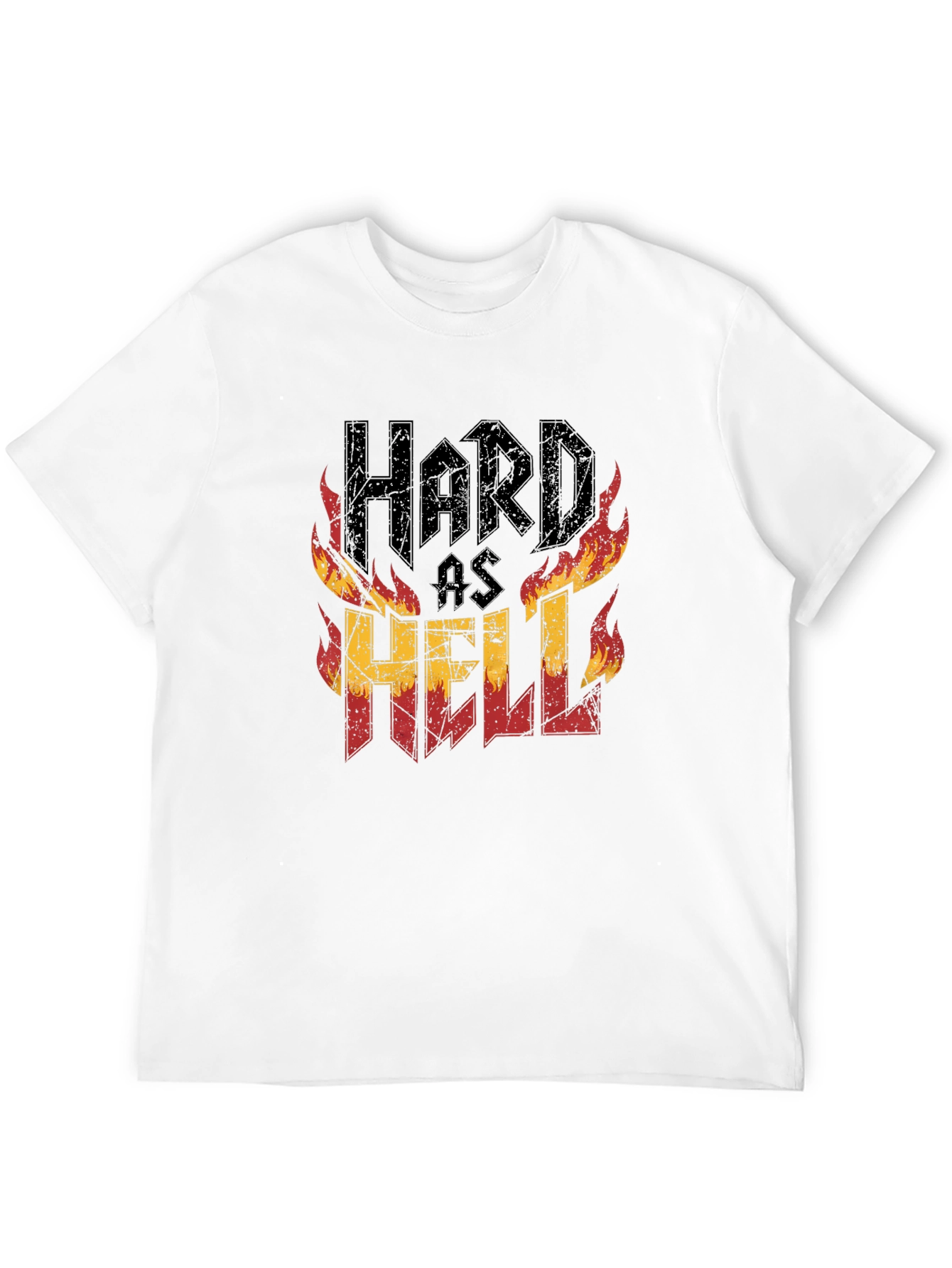 Hard As Hell Graphic Tee - Rocker Style