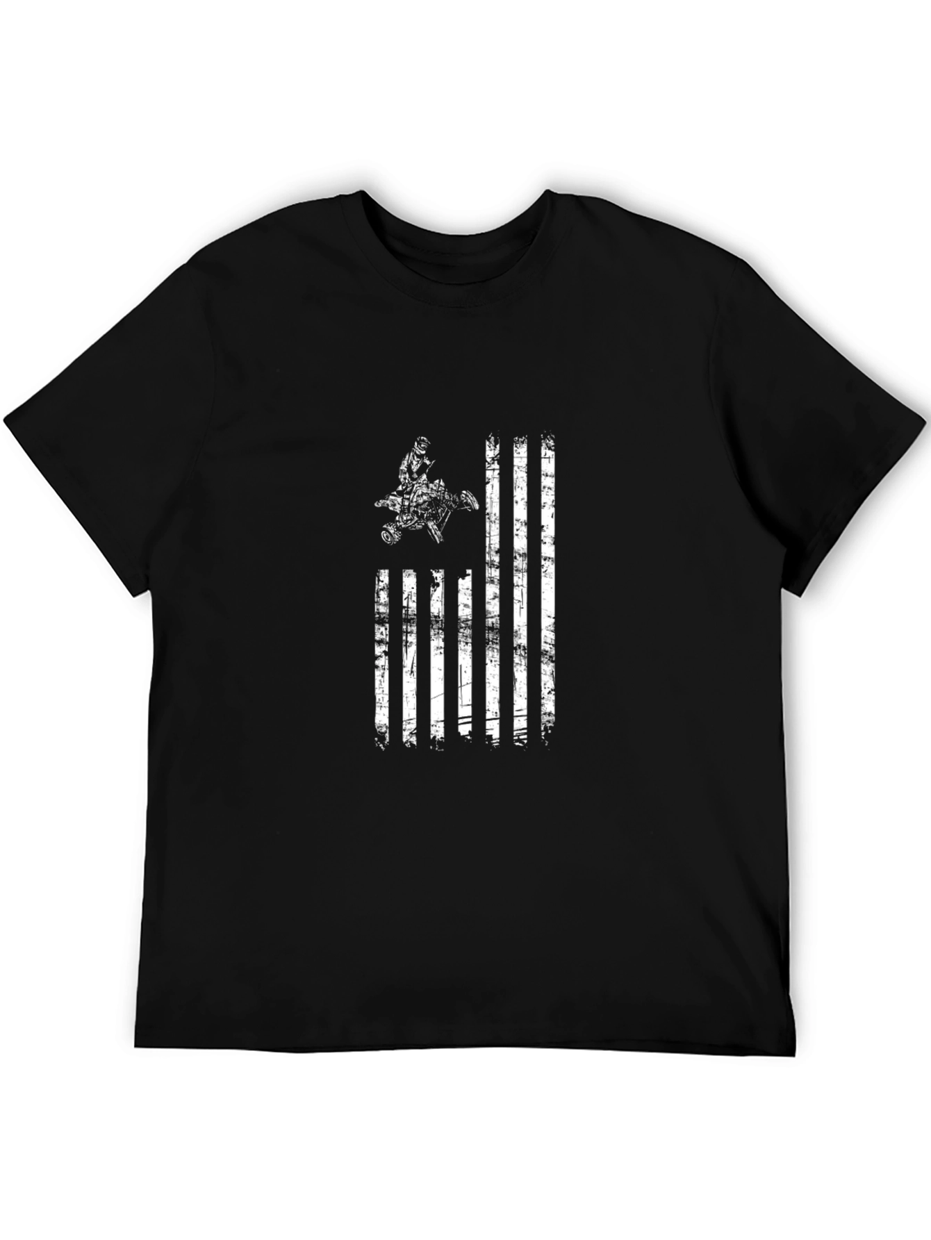 American Flag ATV Rider T-Shirt