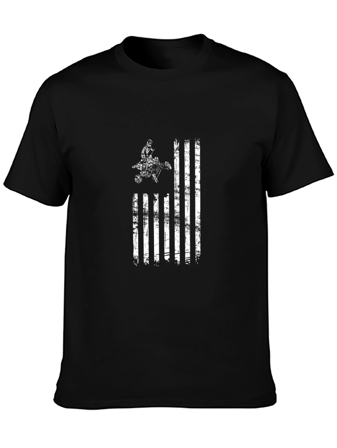 American Flag ATV Rider T-Shirt