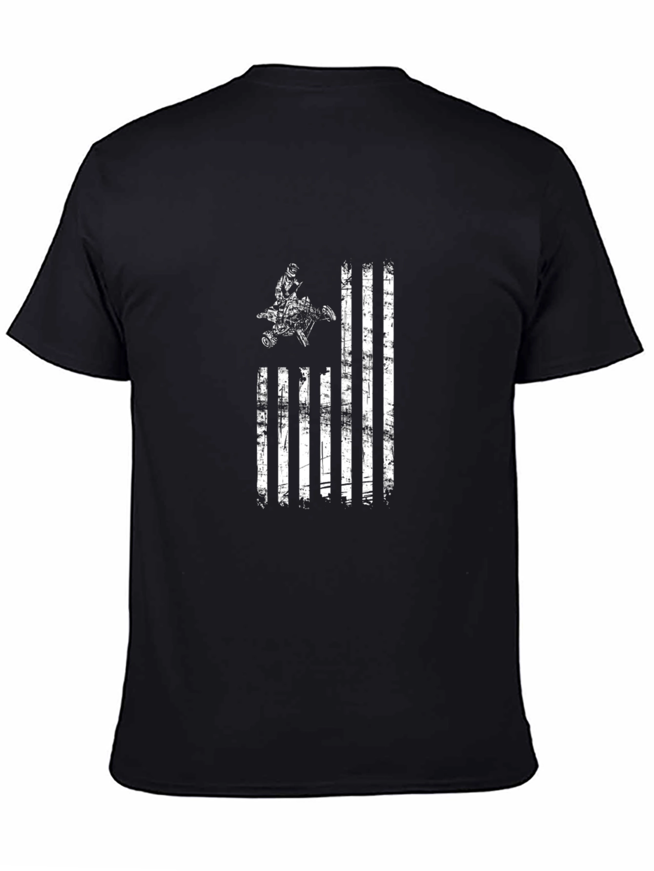 American Flag ATV Rider T-Shirt
