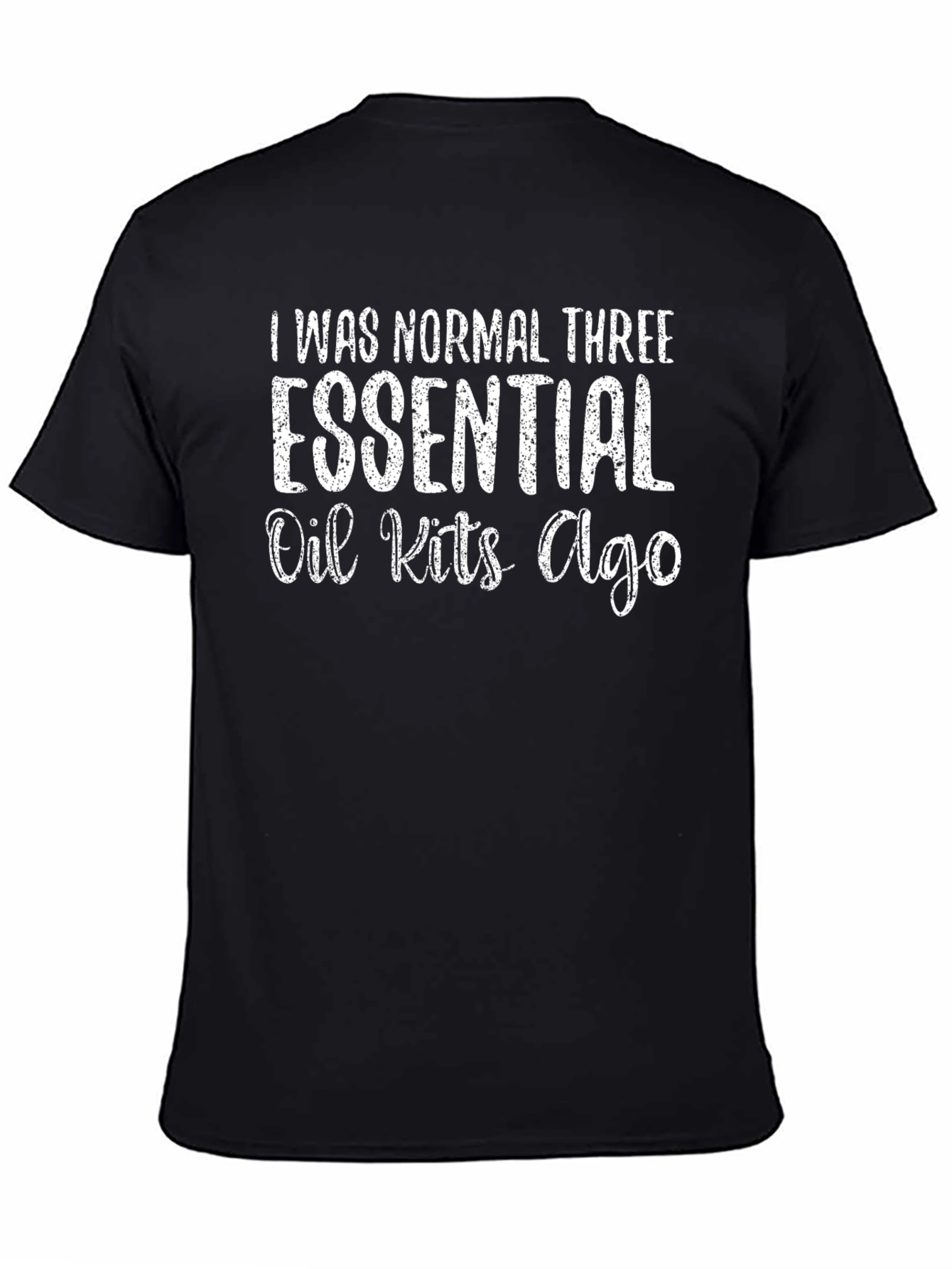 Essential Oil Kits Ago T-Shirt - Black Cotton Tee