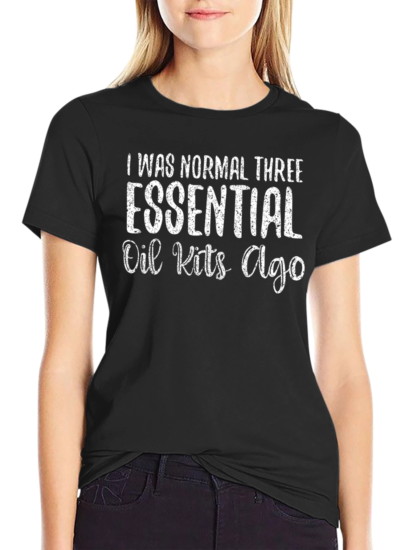 Essential Oil Kits Ago T-Shirt - Black Cotton Tee